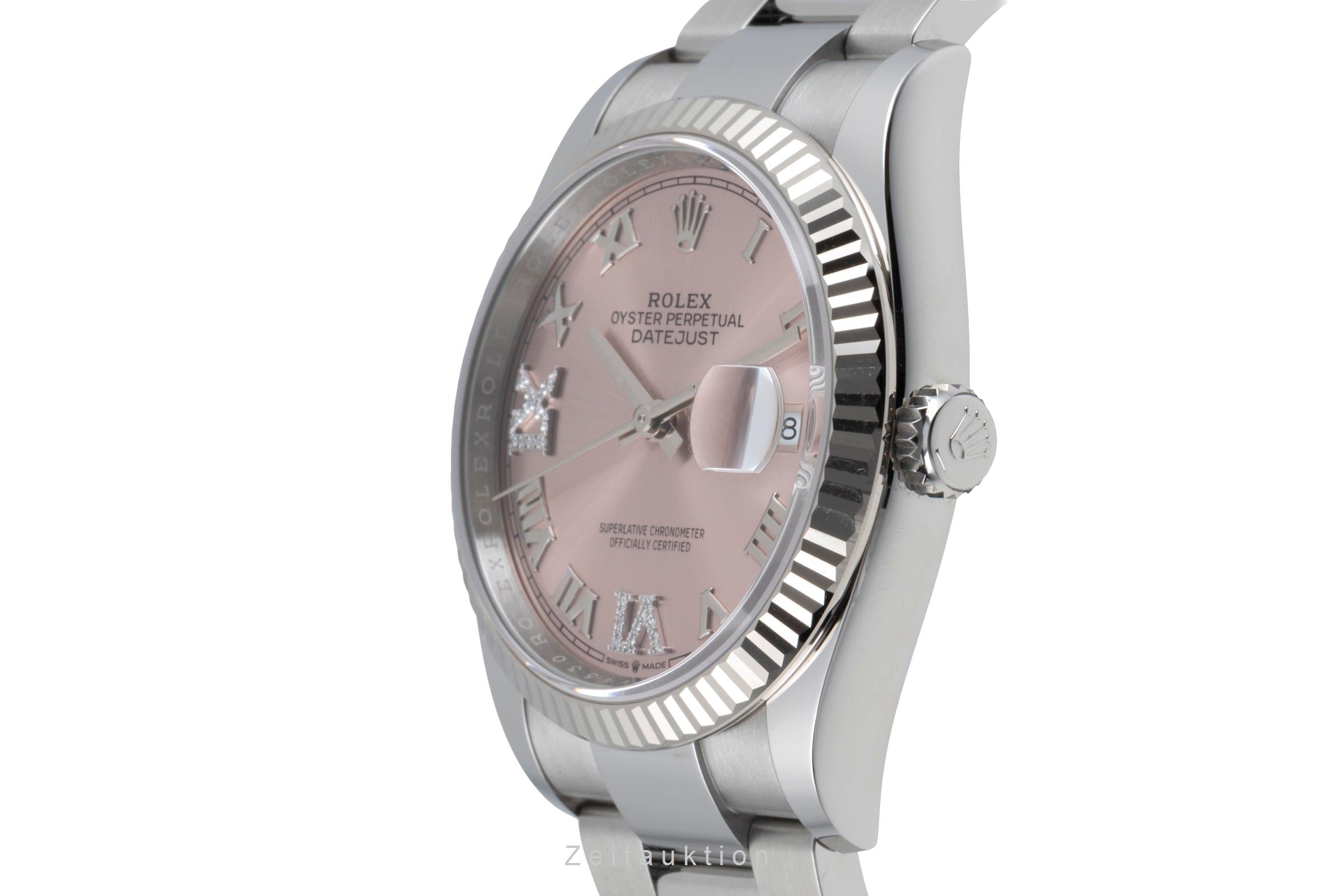 Rolex Datejust acciaio / oro bianco automatismo orologio da donna 126234  [2505976]