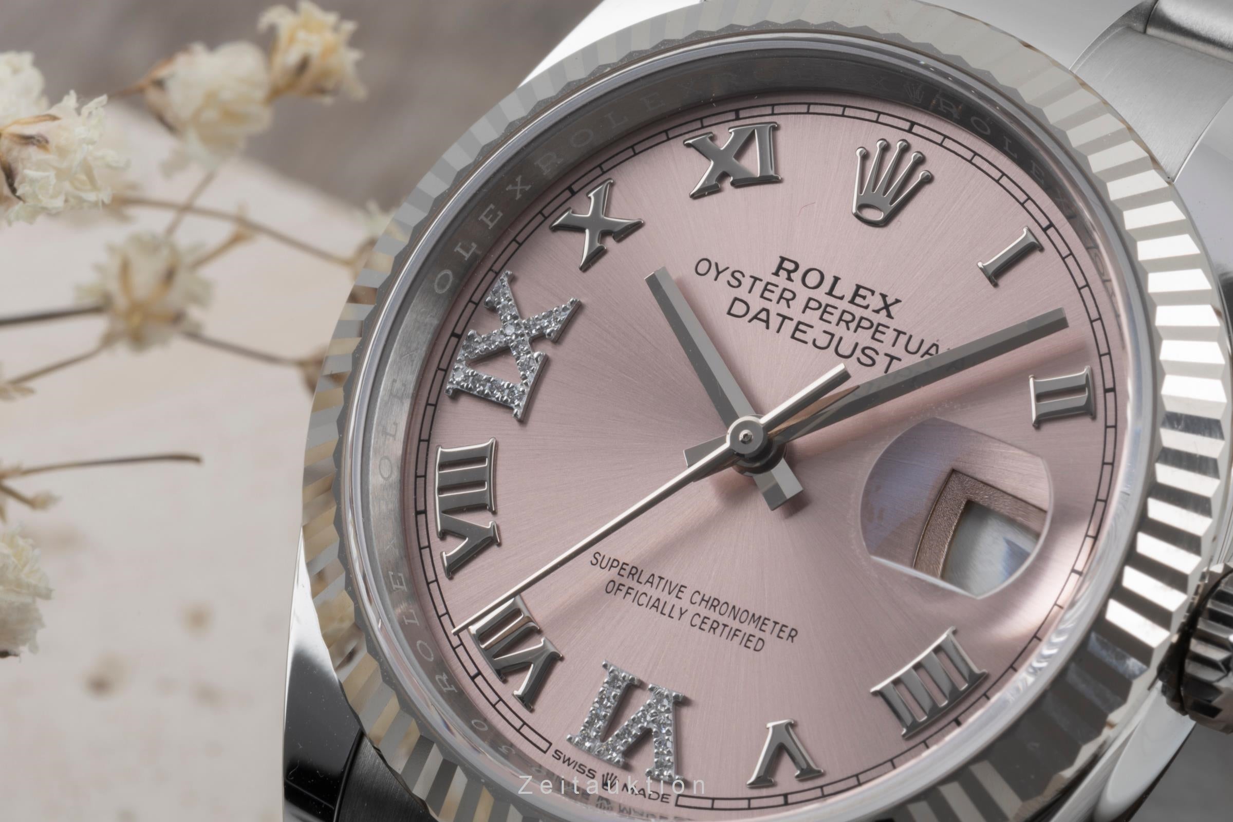 Rolex Datejust acciaio / oro bianco automatismo orologio da donna 126234  [2505976]