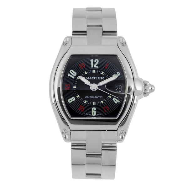 Cartier Roadster acero automático reloj para caballeros W62002V3  [2505977]