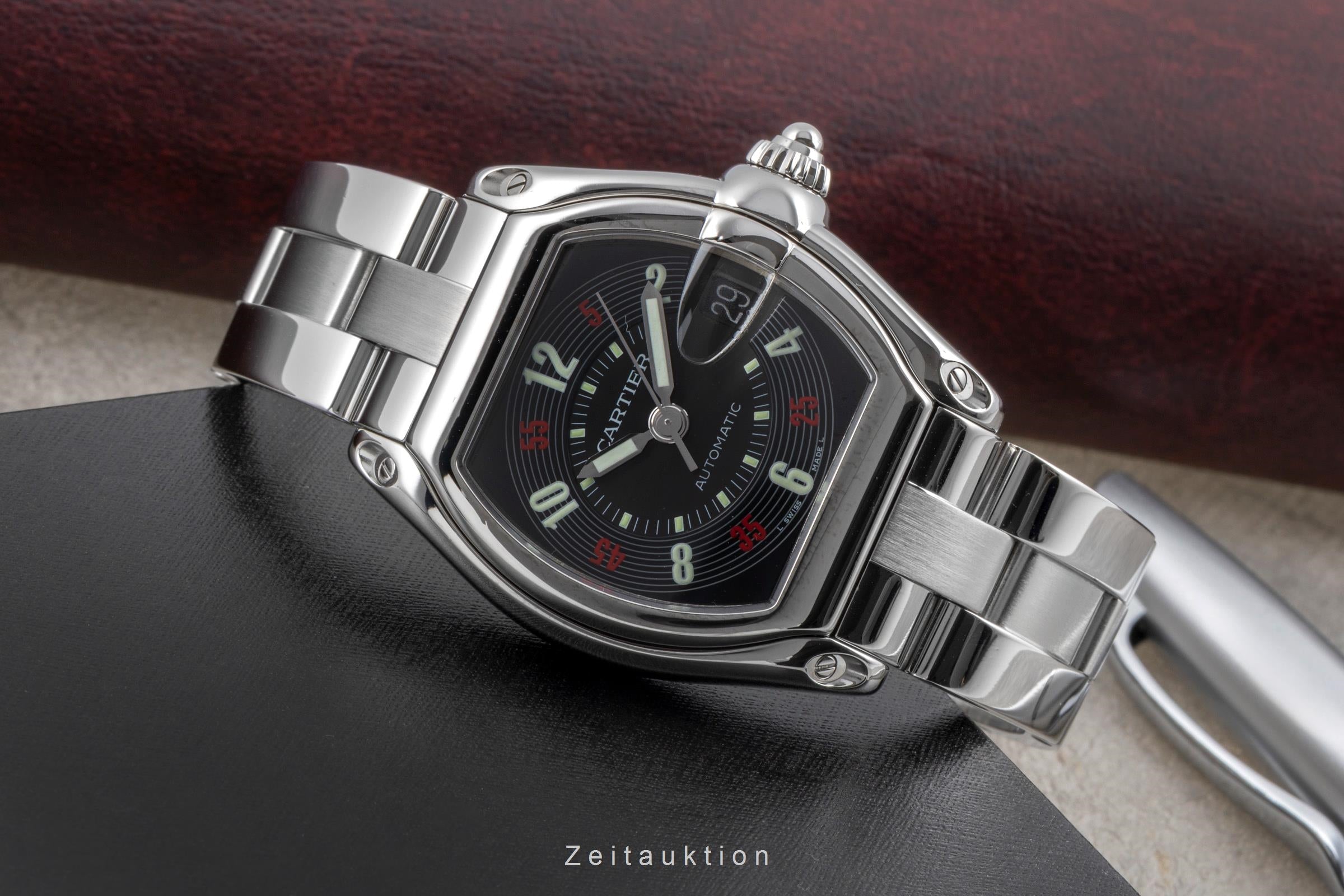 Cartier Roadster acero automático reloj para caballeros W62002V3  [2505977]