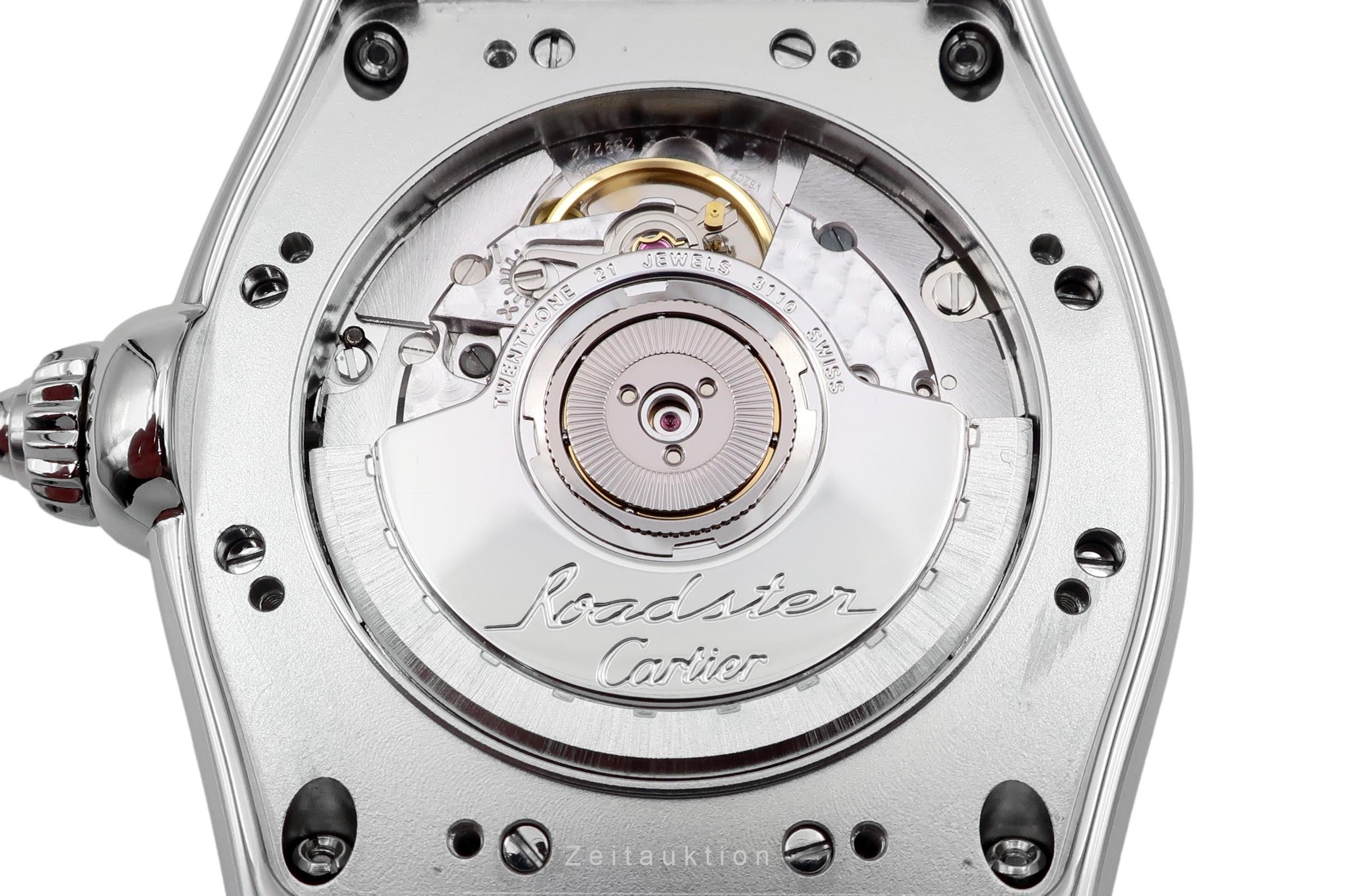 Cartier Roadster acero automático reloj para caballeros W62002V3  [2505977]
