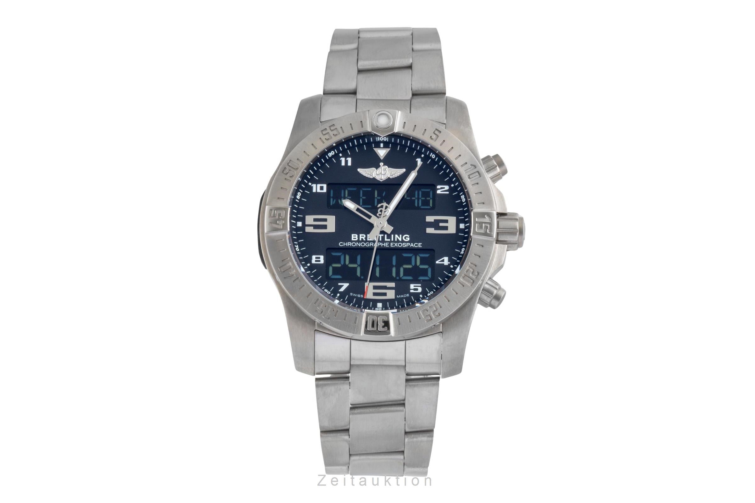 Breitling Exospace chronographe titane  quartz montre pour hommes EB5510H1/BE79  [2505980]
