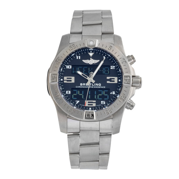 Breitling Exospace chronographe titane  quartz montre pour hommes EB5510H1/BE79  [2505980]