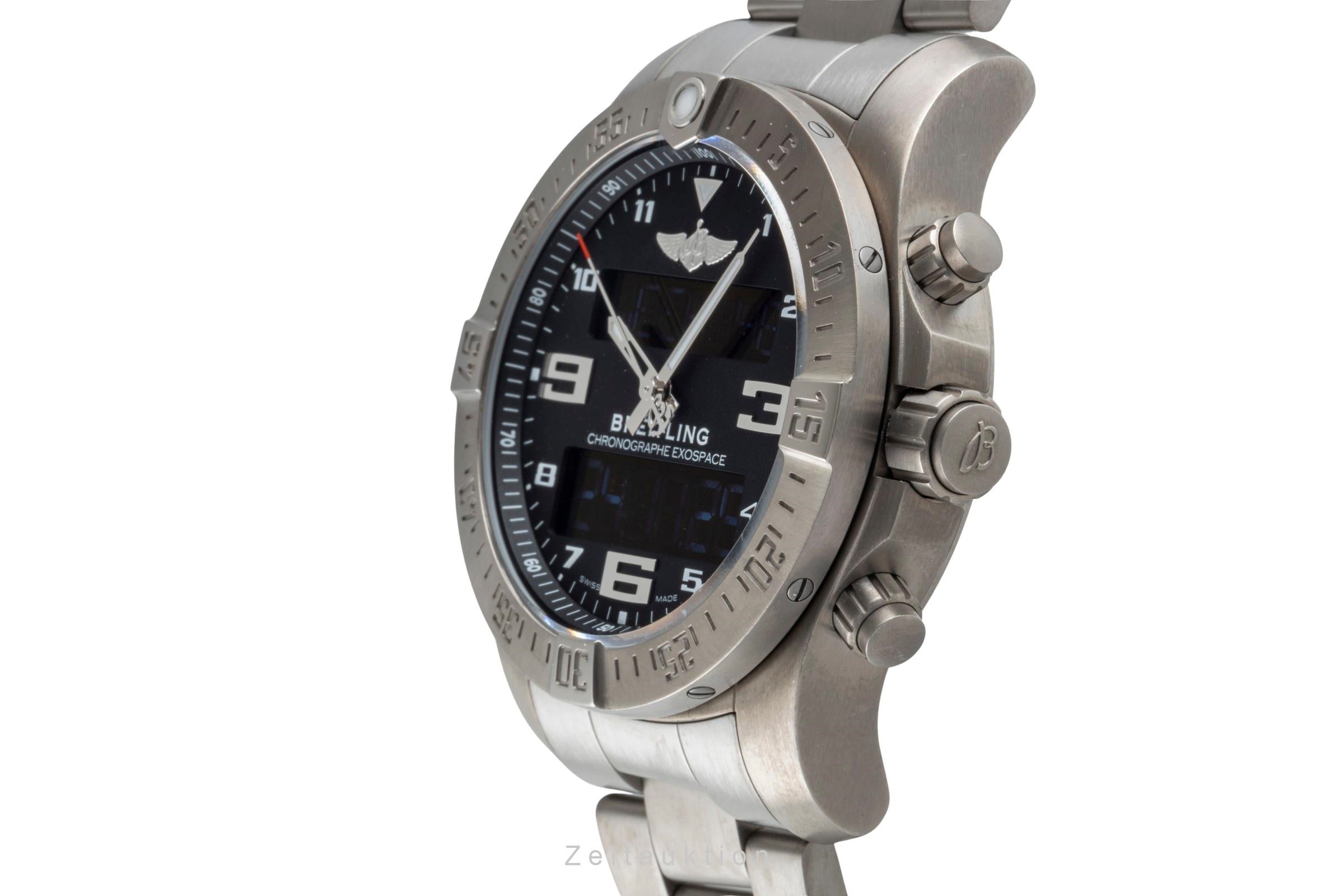 Breitling Exospace chronographe titane  quartz montre pour hommes EB5510H1/BE79  [2505980]