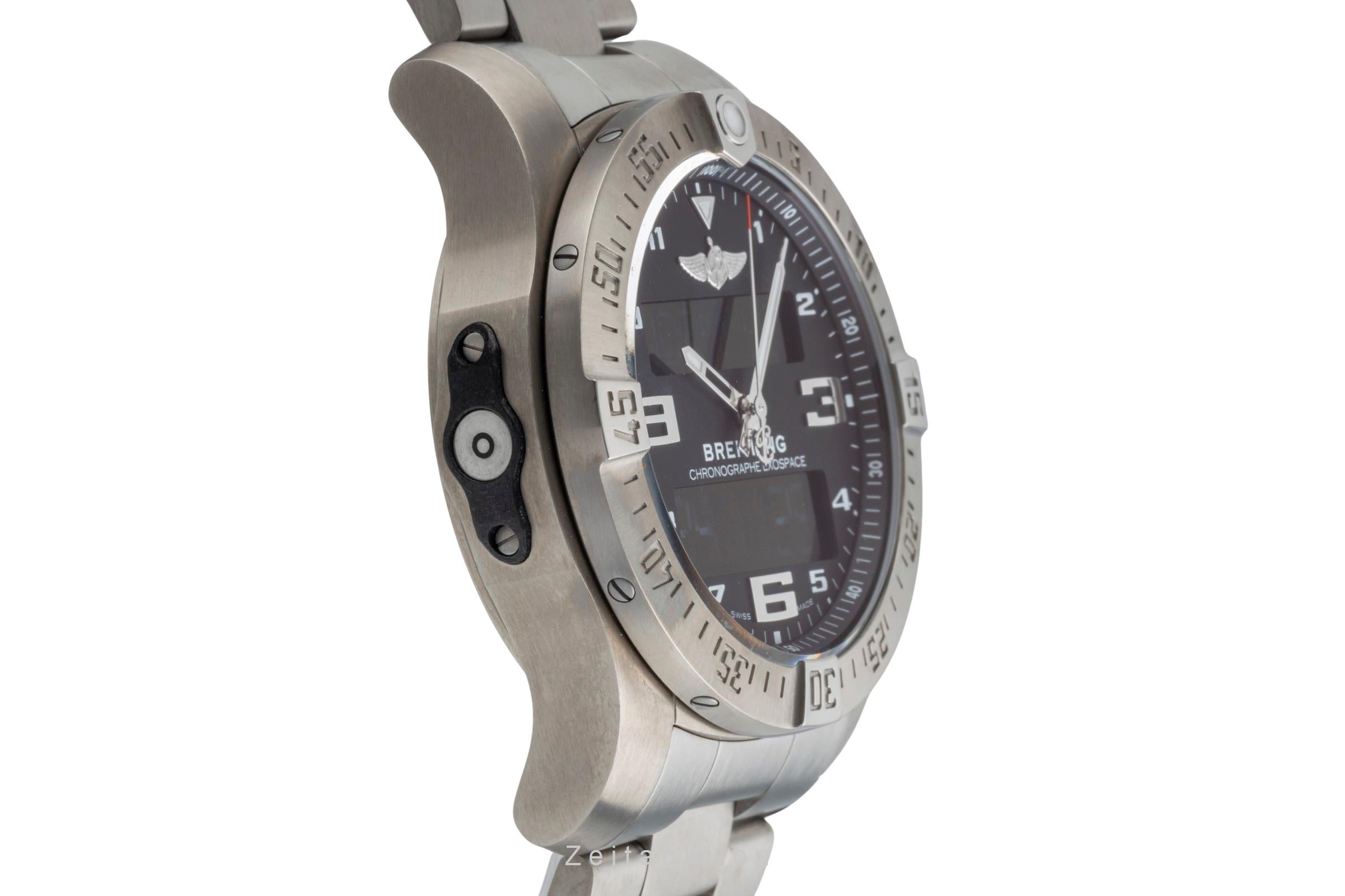 Breitling Exospace chronographe titane  quartz montre pour hommes EB5510H1/BE79  [2505980]