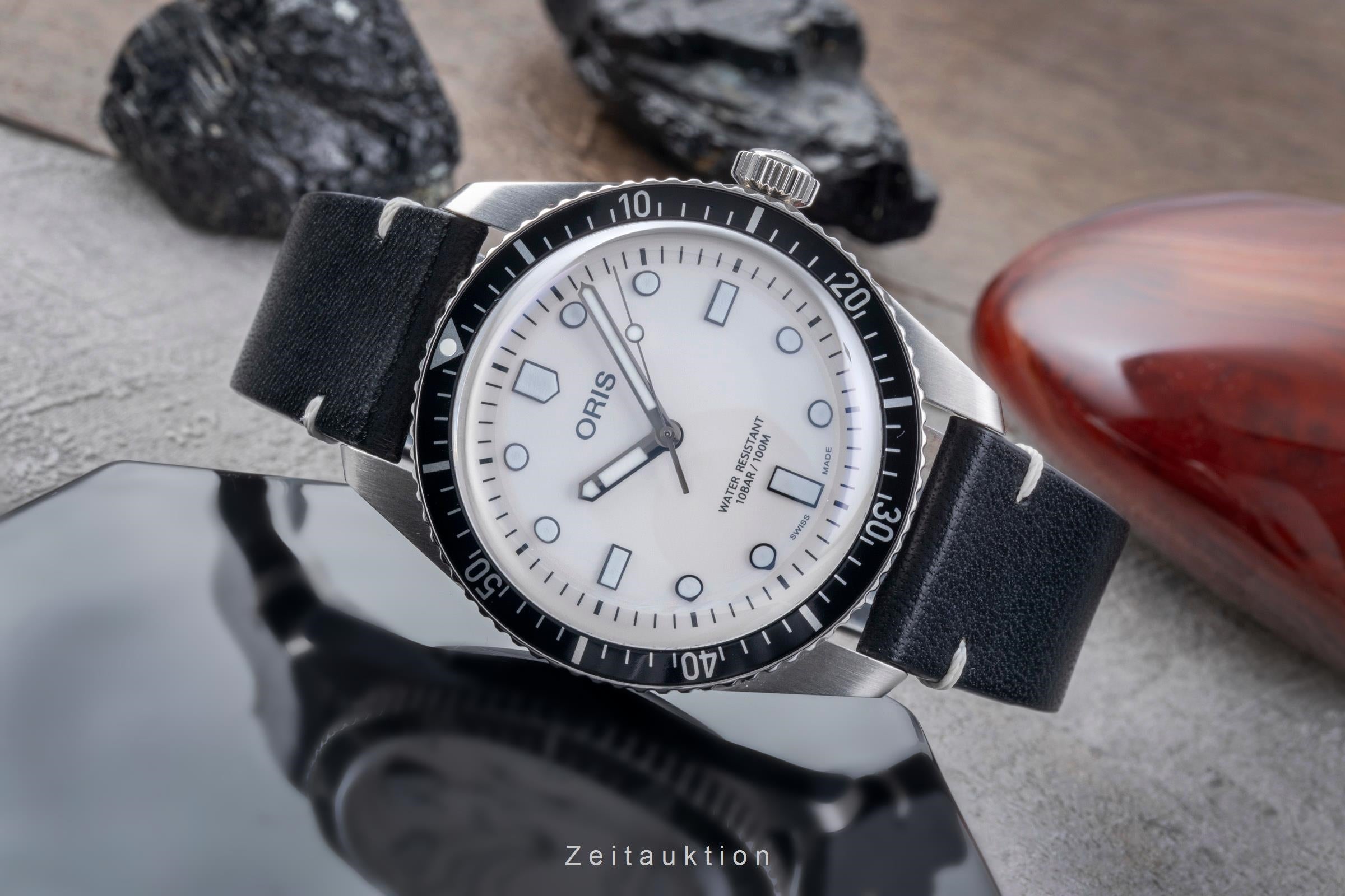 Oris Divers Sixty-Five steel automatic men's watch 01 733 7707 4051 OSC-DUS-Set LP: 2100EUR  [2505981]