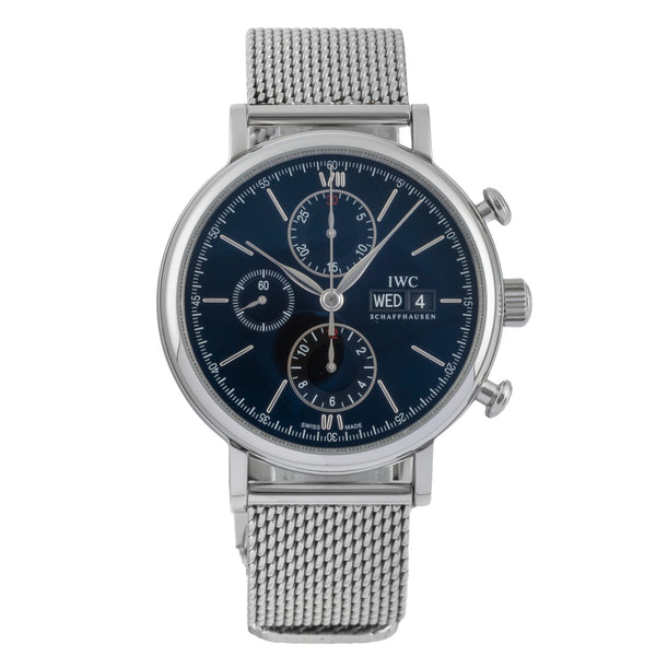 IWC Portofino cronógrafo acero automático reloj para caballeros IW391006  [2505983]