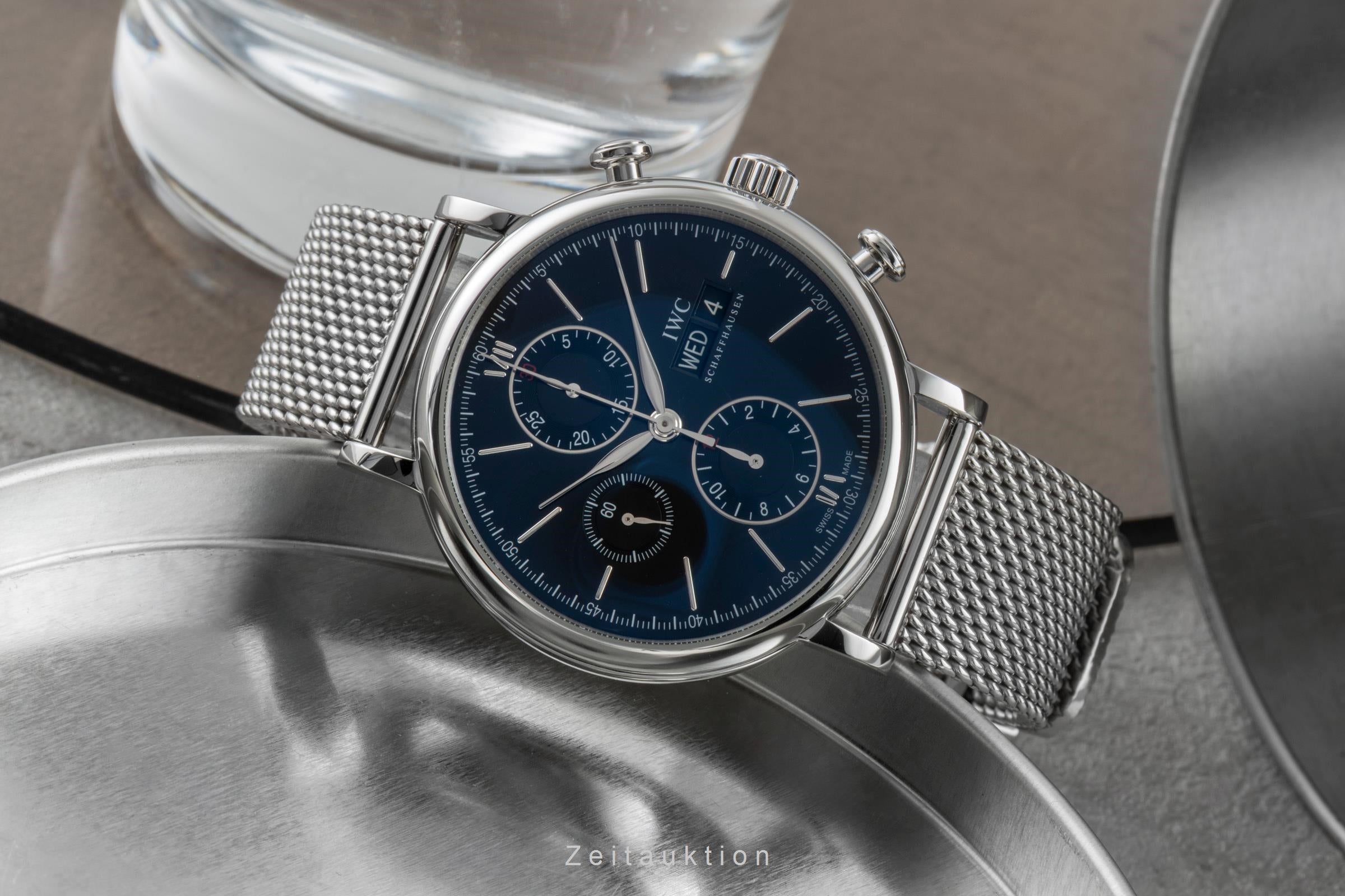 IWC Portofino cronógrafo acero automático reloj para caballeros IW391006  [2505983]