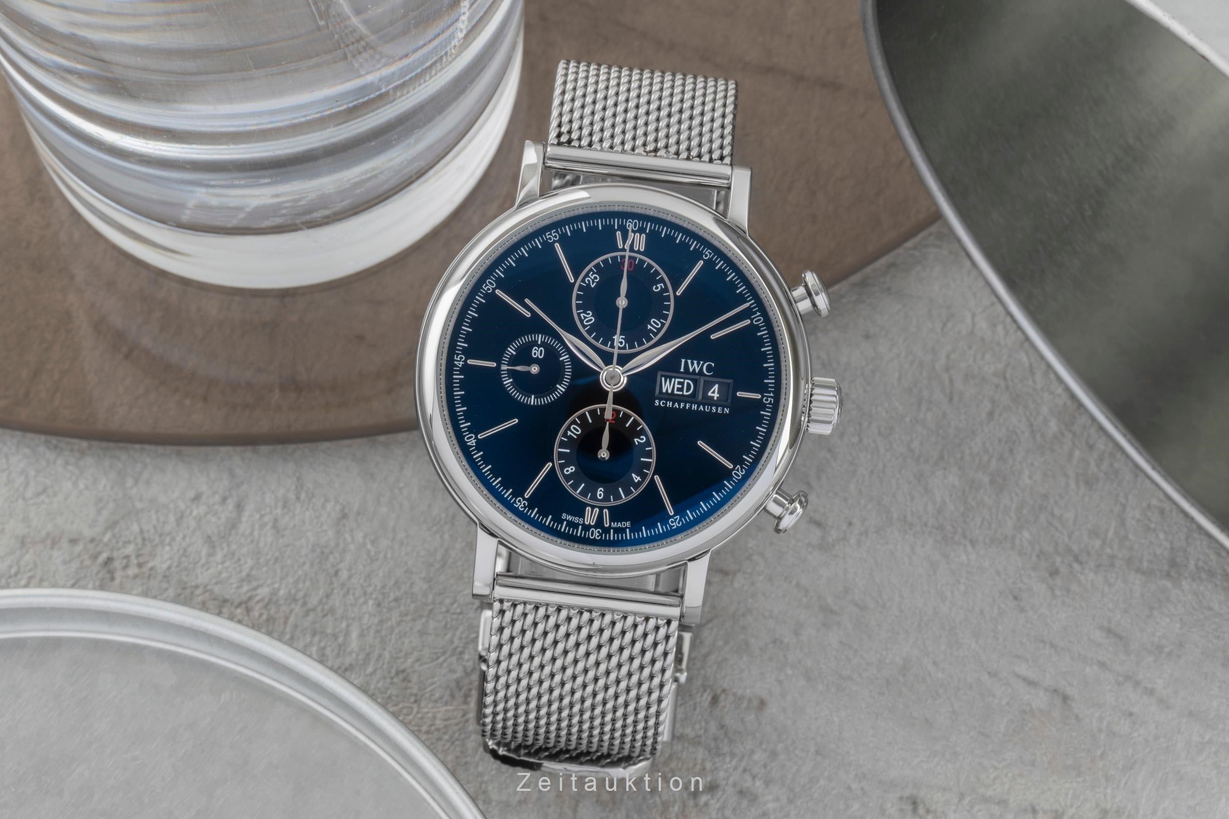 IWC Portofino cronógrafo acero automático reloj para caballeros IW391006  [2505983]