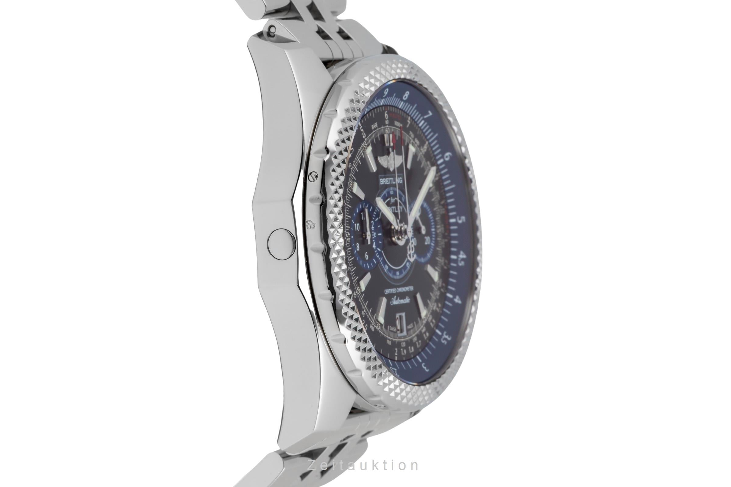 Breitling Bentley chronograph steel automatic Kal. B26 Ref. A26364