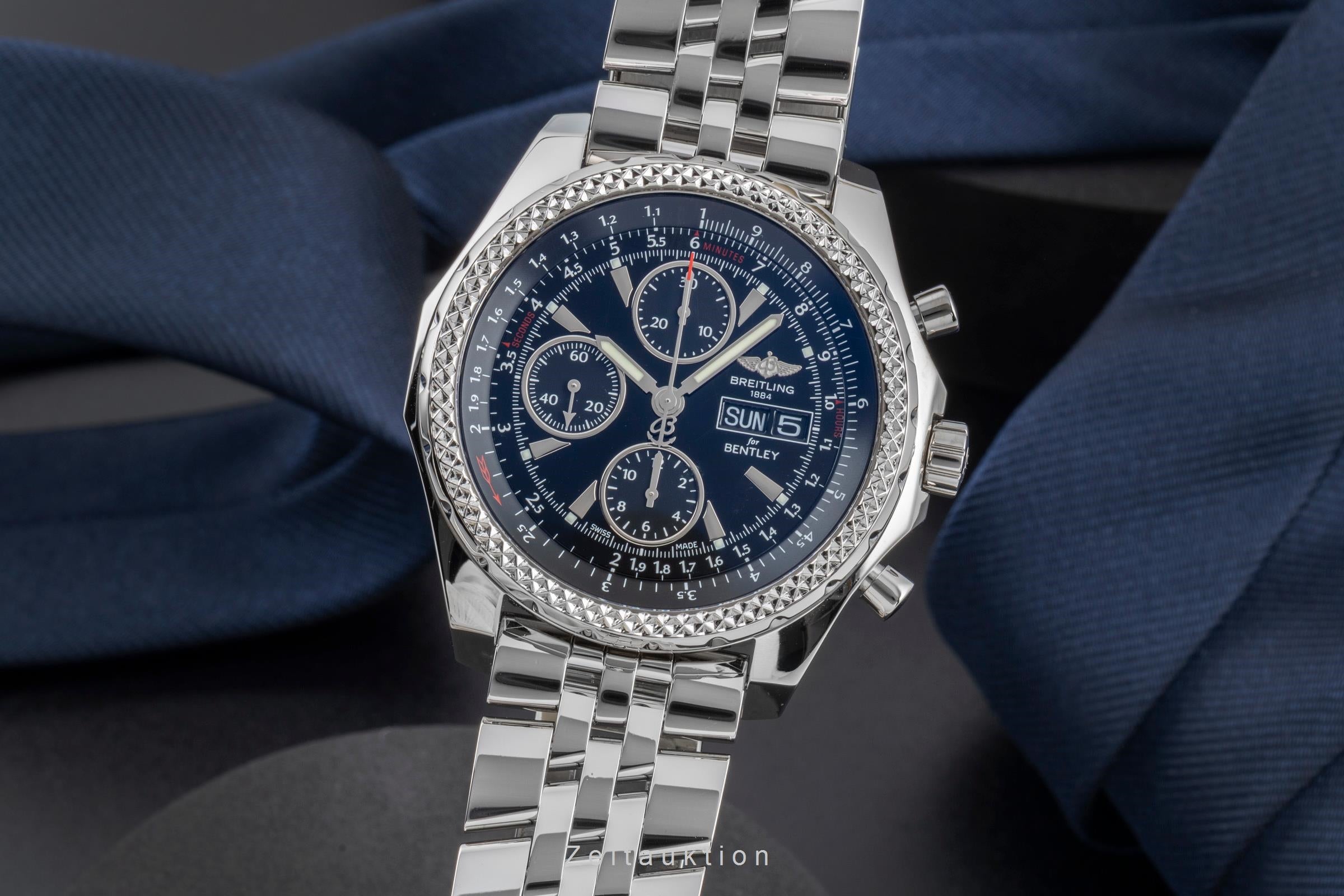 Breitling Bentley GT chronograph steel automatic men's watch A1336224/BB57  [2505986]