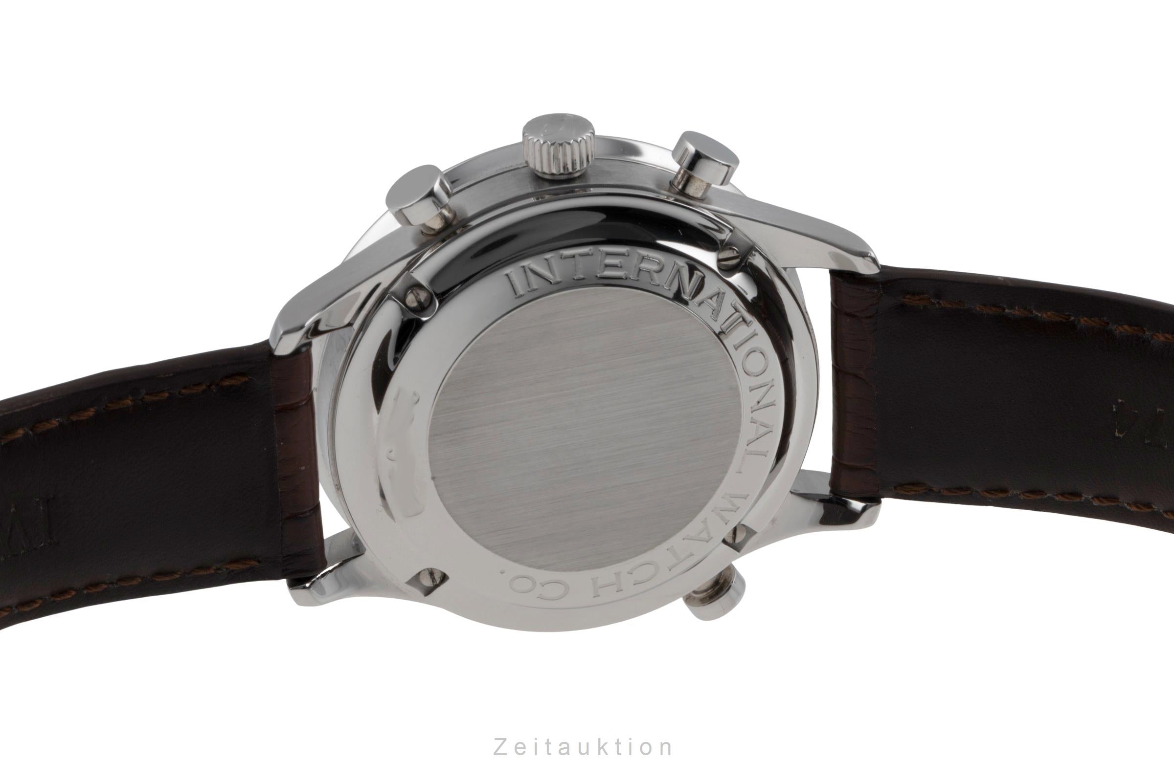 IWC Portugieser chronograph steel manual winding men's watch IW371202  [2505987]