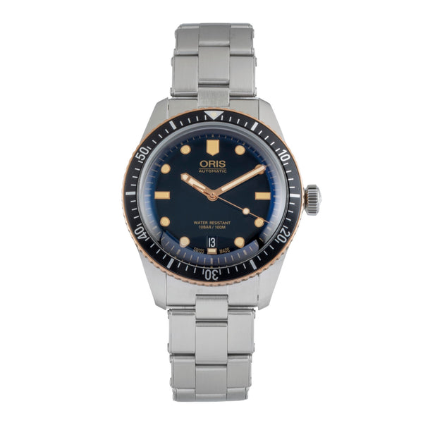 Oris Divers Sixty-Five acciaio / bronzo automatismo orologio da uomo 01 733 7707 4354 LP: 2550EUR  [2505990]