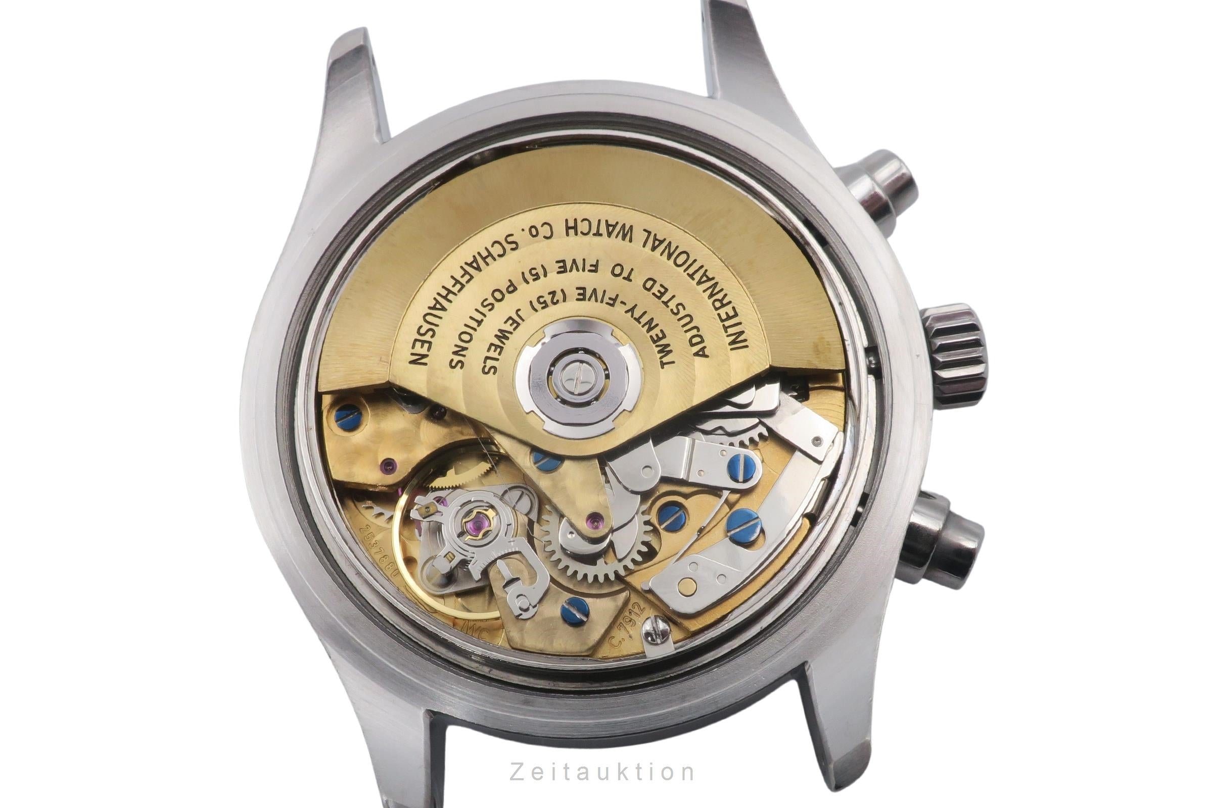 IWC Fliegerchronograph cronógrafo acero automático reloj para caballeros IW370601 LP: 7800EUR  [2505997]