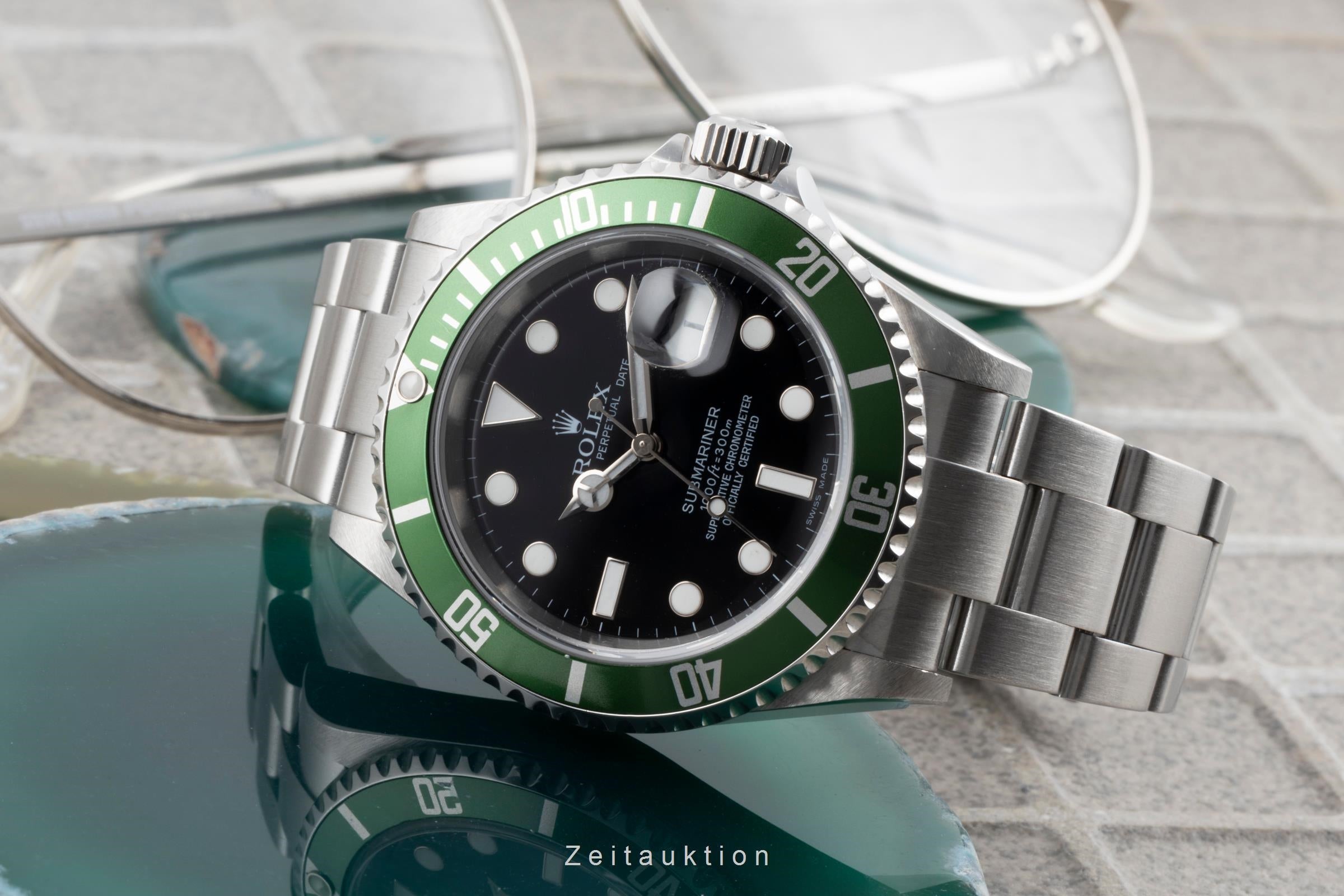 Rolex Submariner acier automatique montre pour hommes 16610T  [2506002]