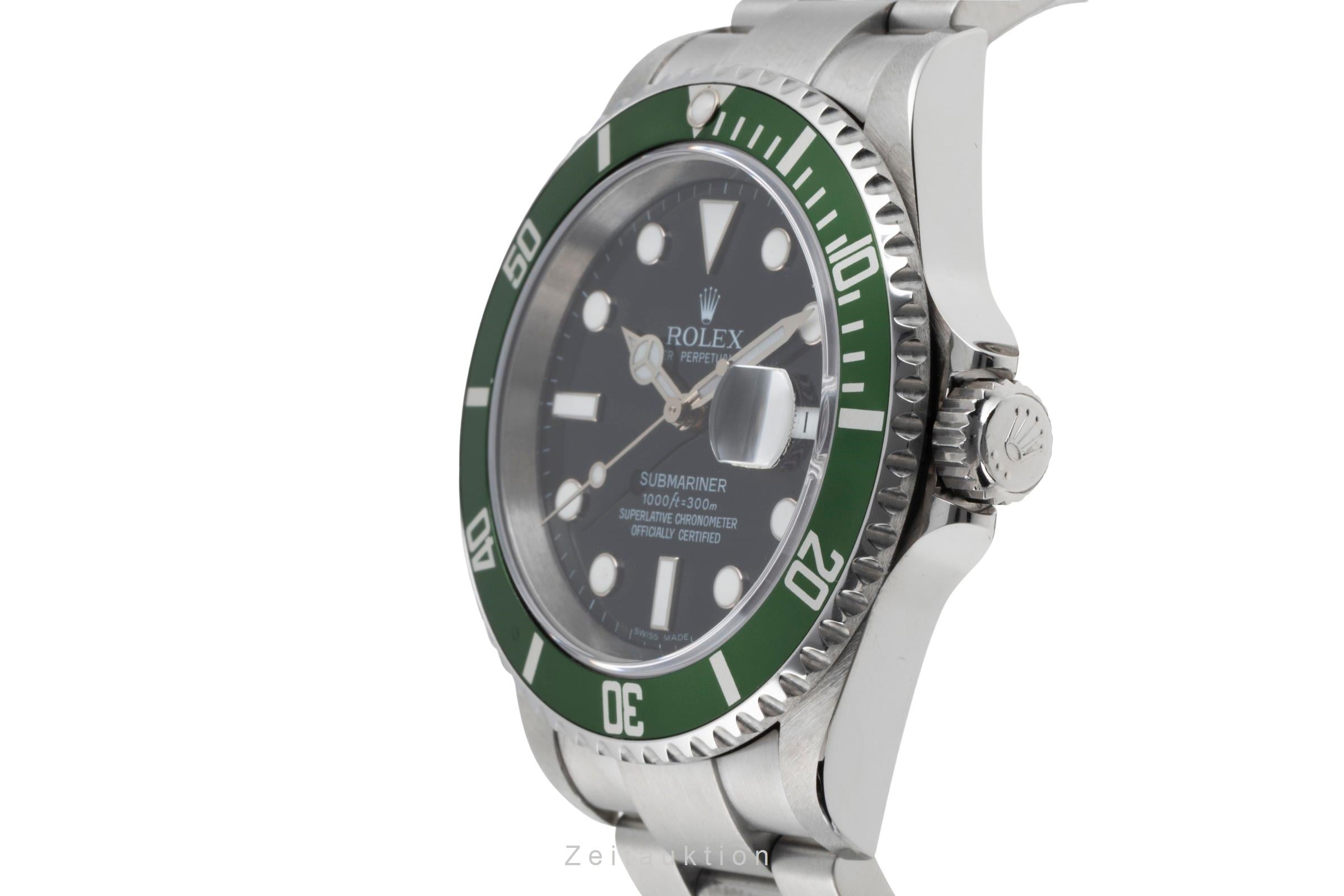 Rolex Submariner acier automatique montre pour hommes 16610T  [2506002]