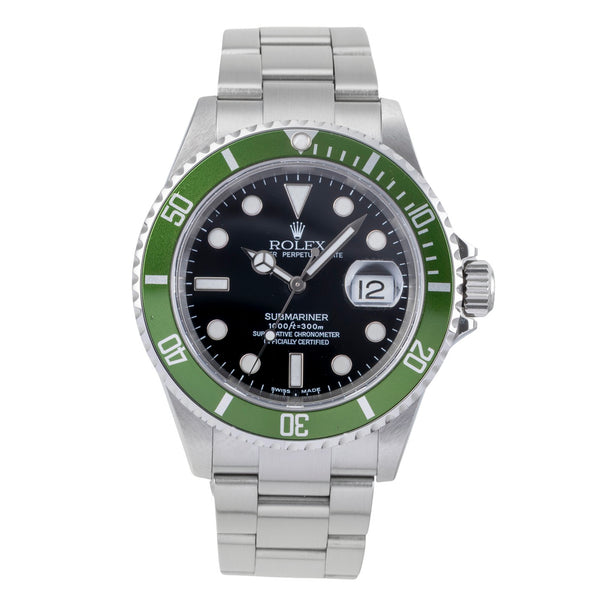 Rolex Submariner acier automatique montre pour hommes 16610T  [2506003]
