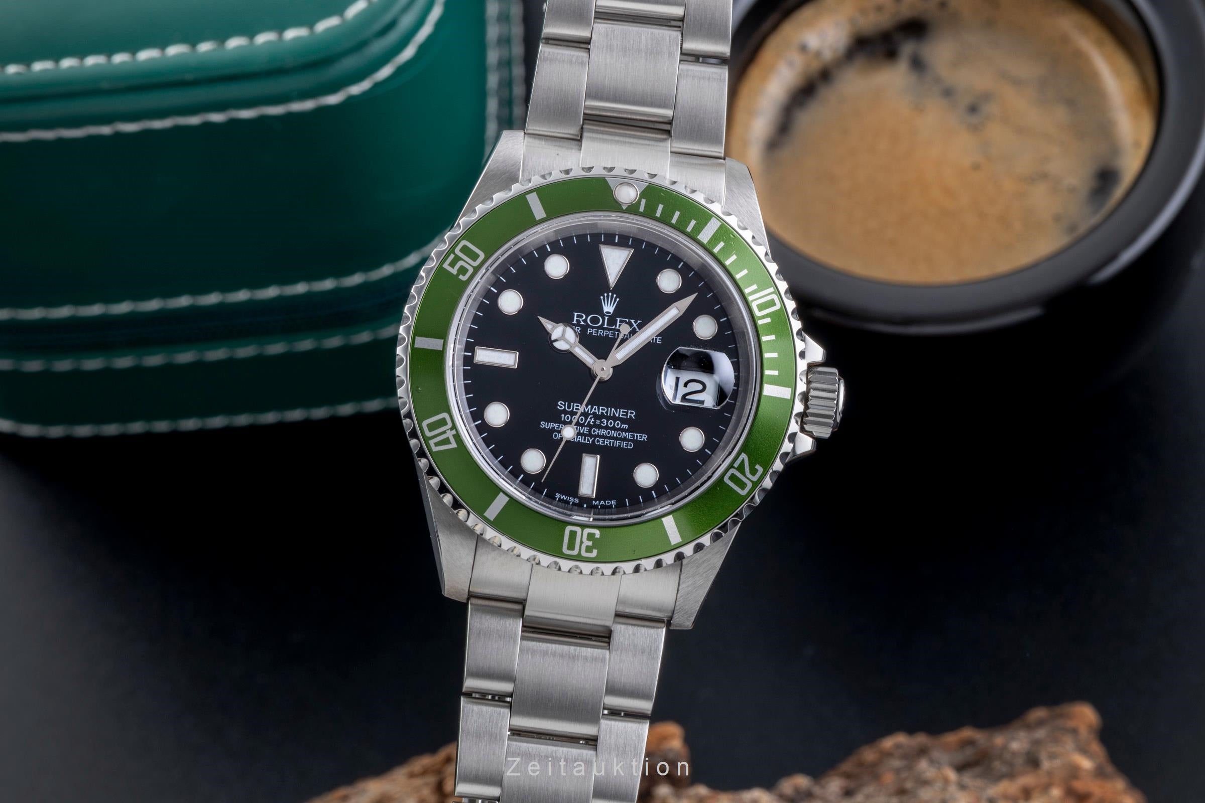 Rolex Submariner acier automatique montre pour hommes 16610T  [2506003]
