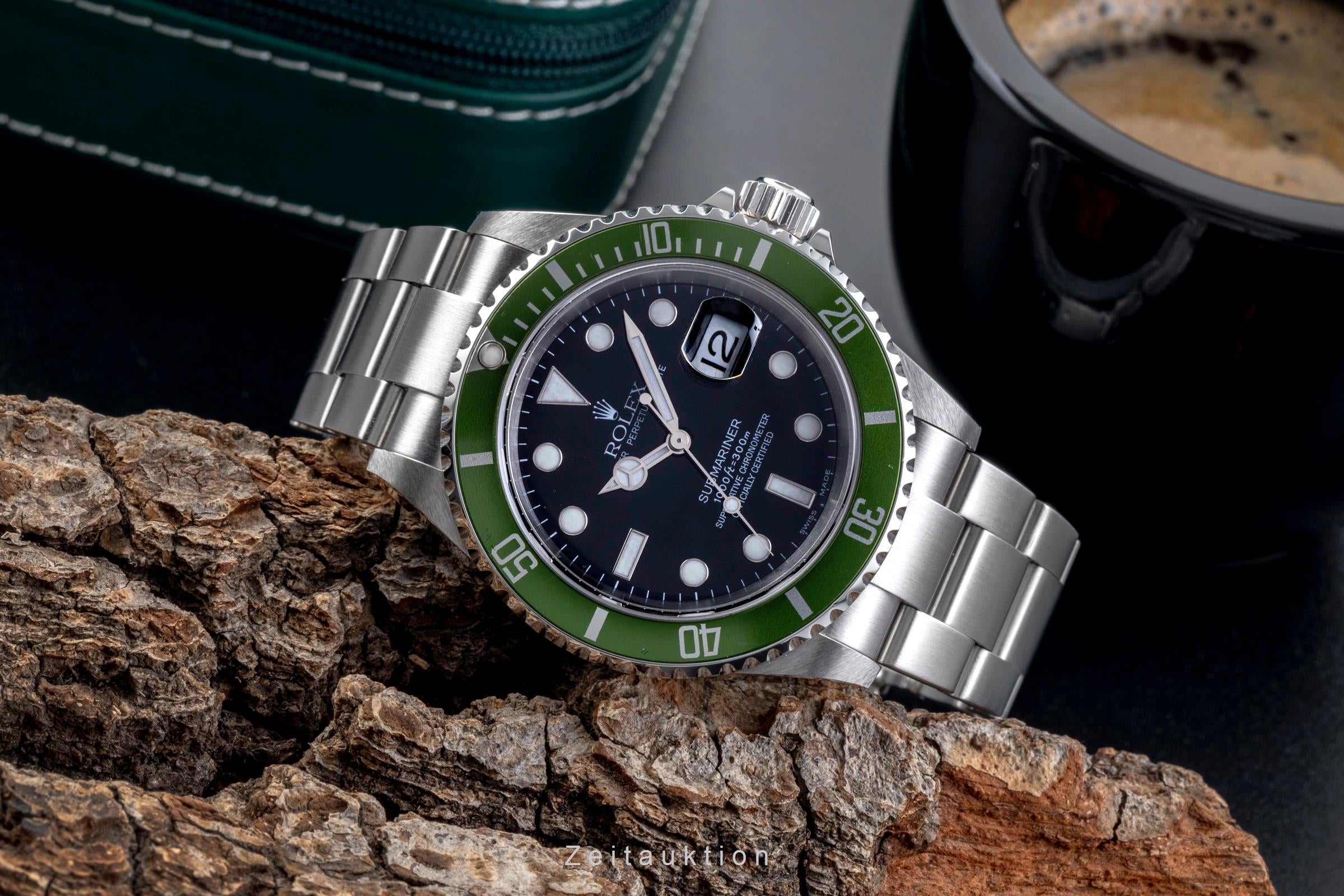 Rolex Submariner acier automatique montre pour hommes 16610T  [2506003]