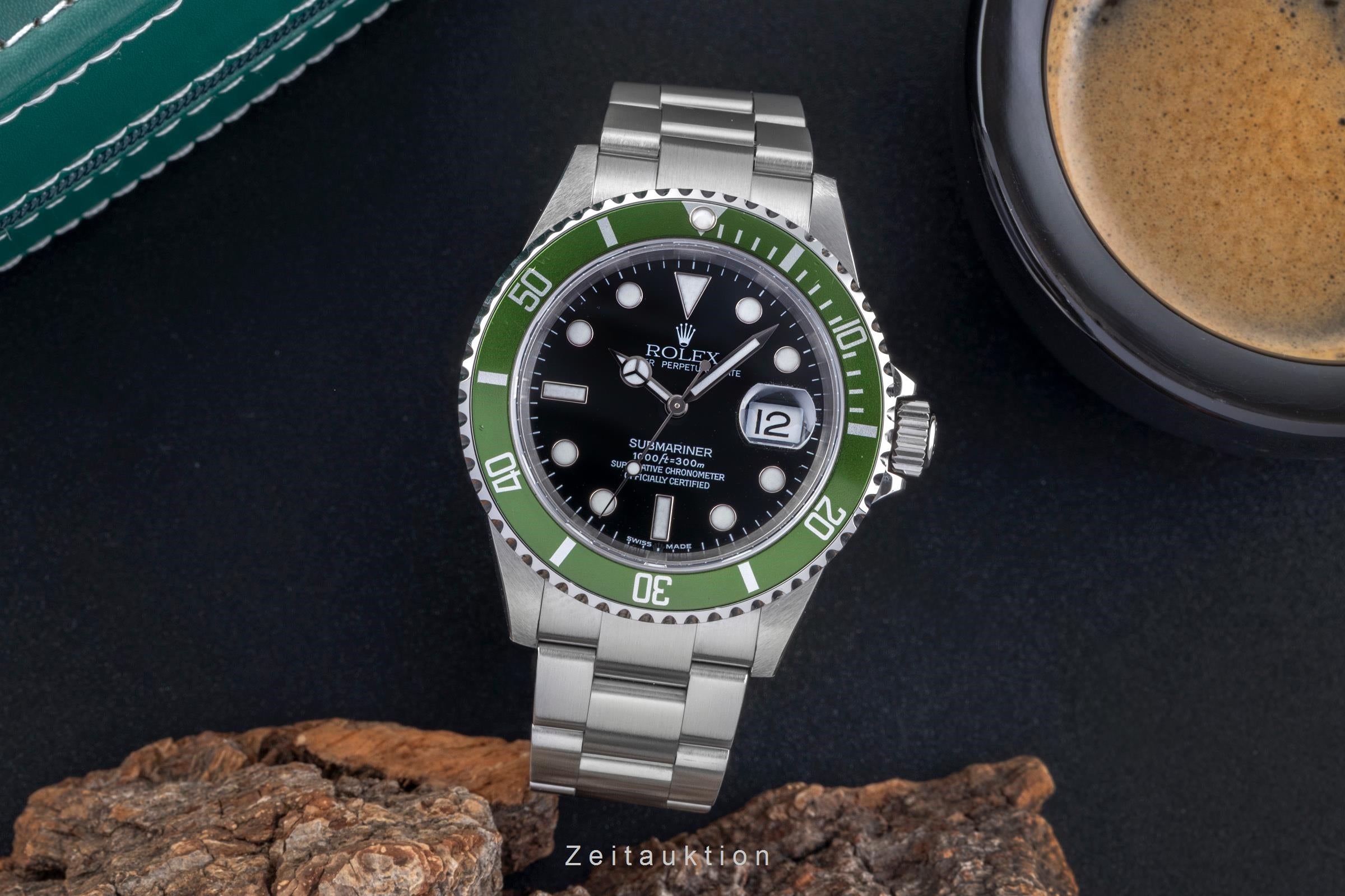 Rolex Submariner acier automatique montre pour hommes 16610T  [2506003]