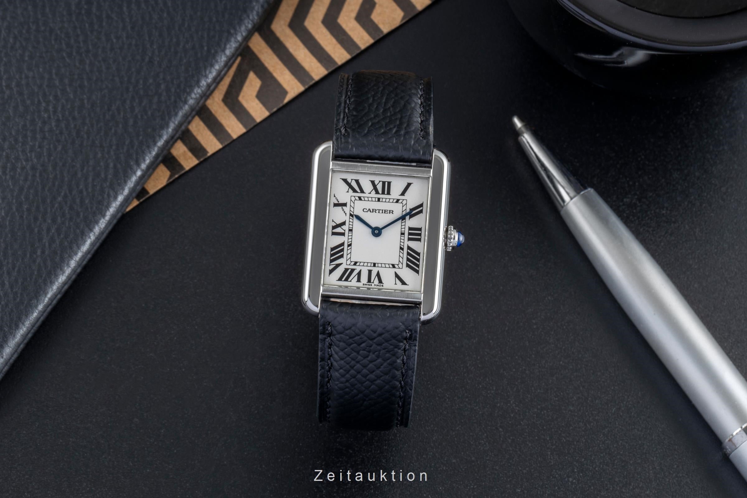 Cartier Tank acero cuarzo unisex W5200009  [2506005]