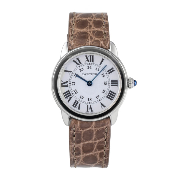 Cartier Ronde Solo acciaio quarzo orologio da donna W6700155  [2506006]
