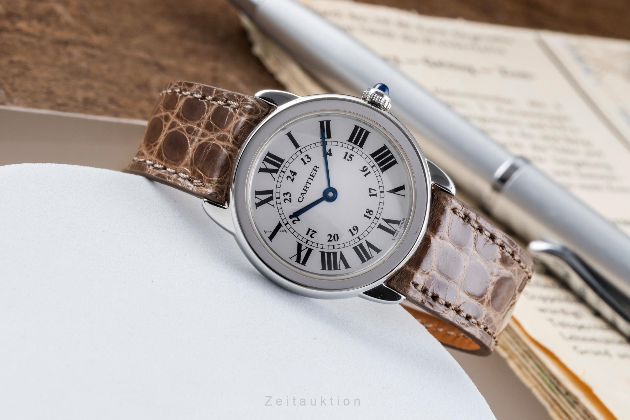 Cartier Ronde Solo acciaio quarzo orologio da donna W6700155  [2506006]