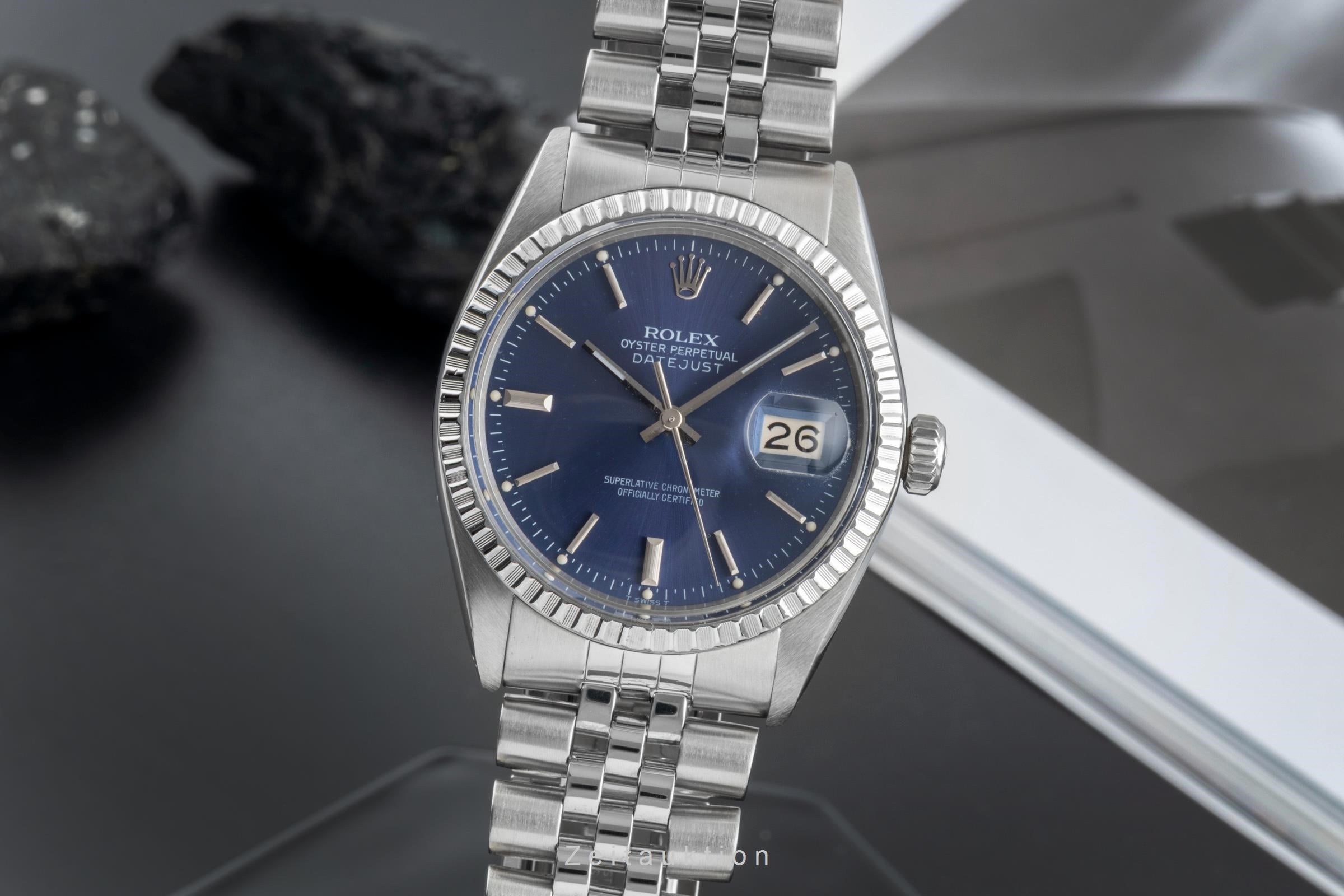 Rolex Datejust acero automático reloj para caballeros 16030 Vintage  [2506007]