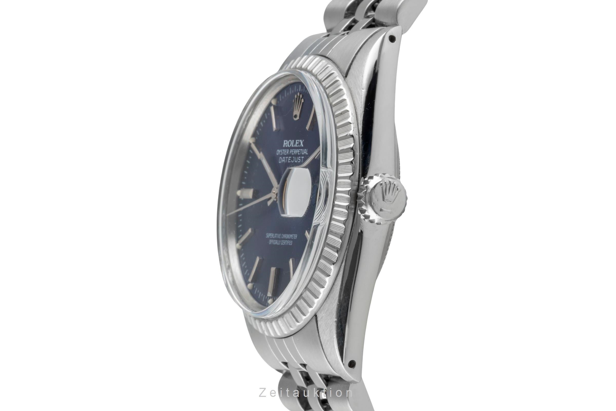Rolex Datejust acero automático reloj para caballeros 16030 Vintage  [2506007]