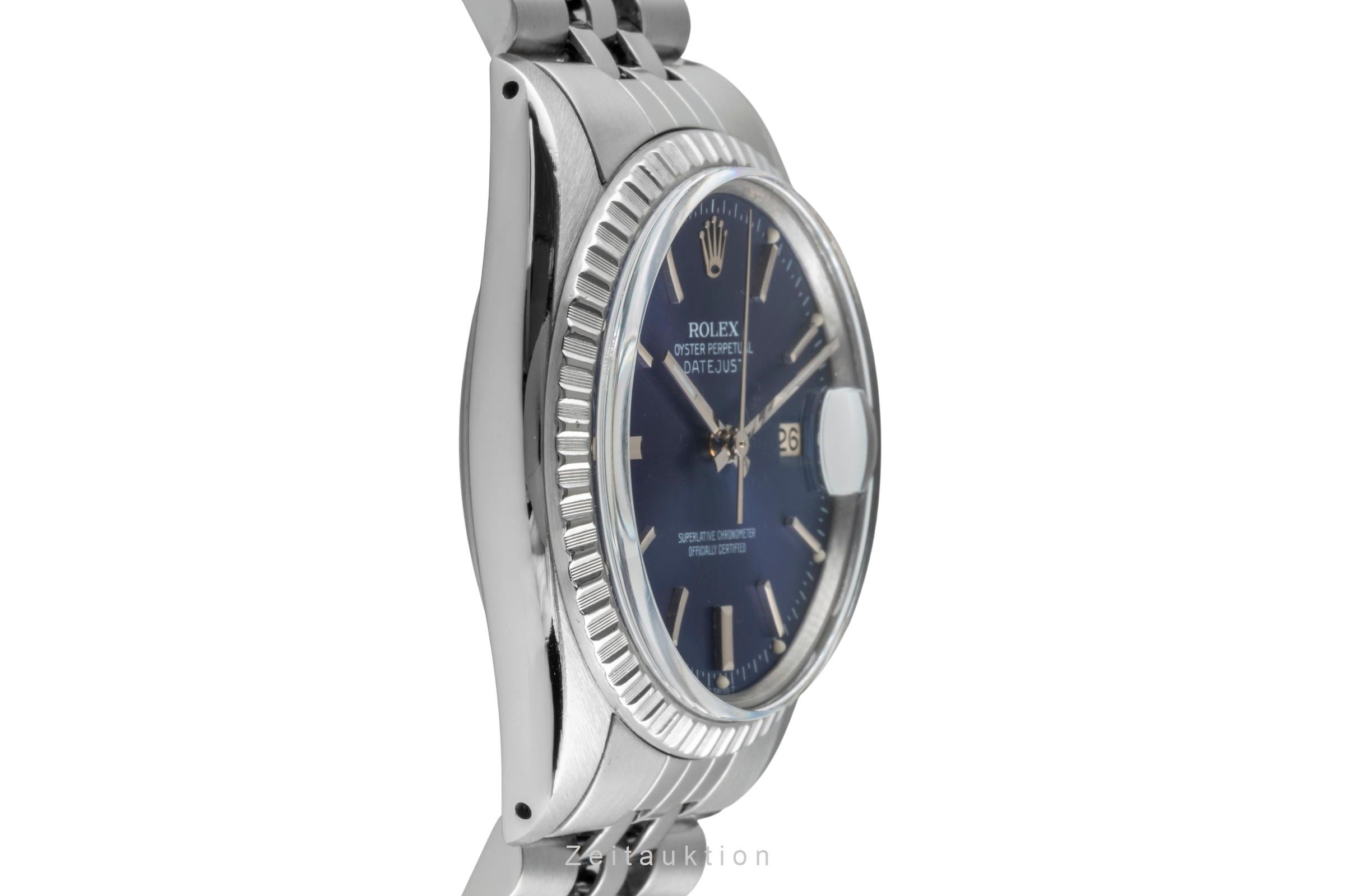 Rolex Datejust acero automático reloj para caballeros 16030 Vintage  [2506007]