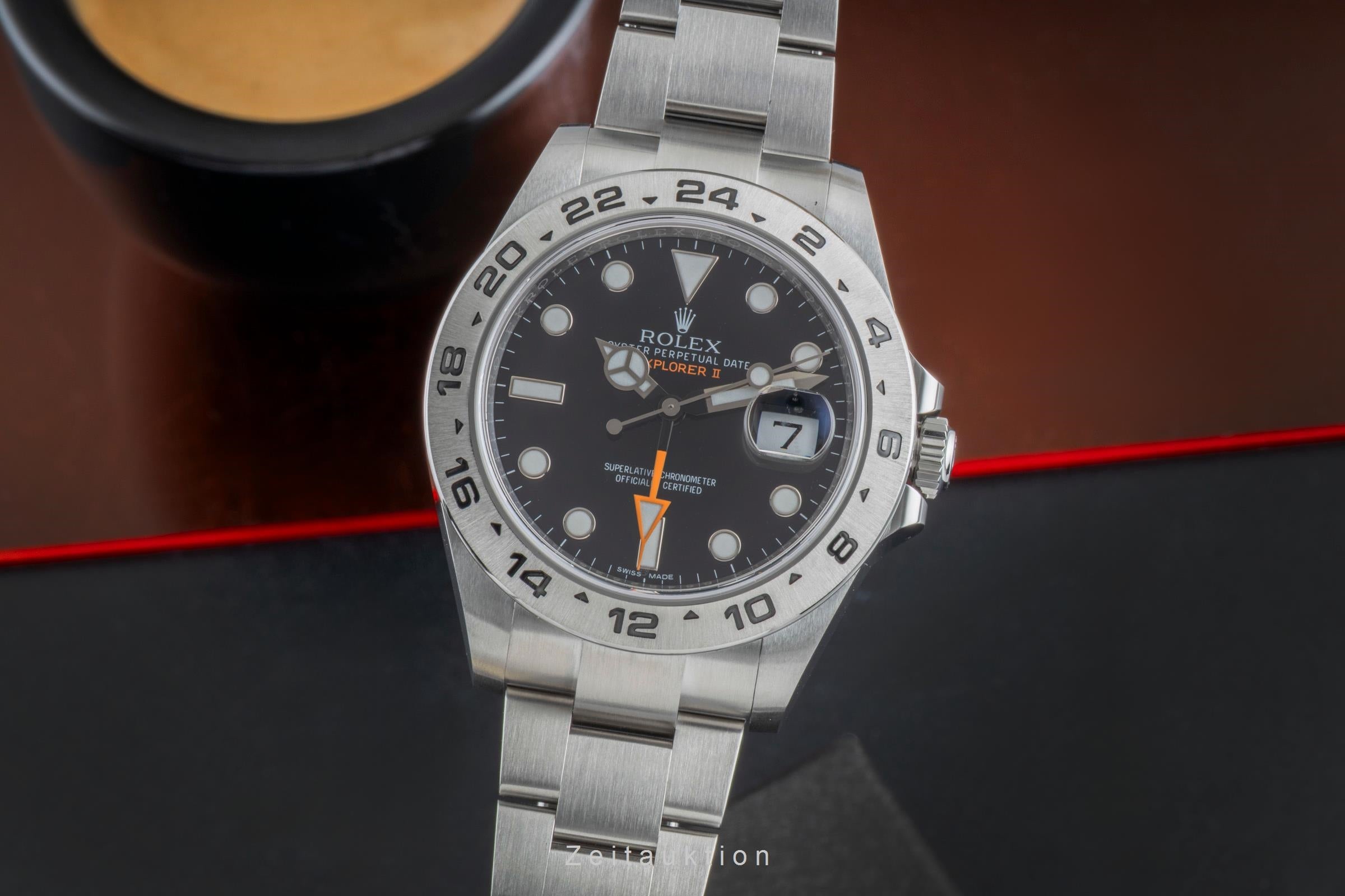Rolex Explorer II steel automatic men's watch 216570  [2506008]