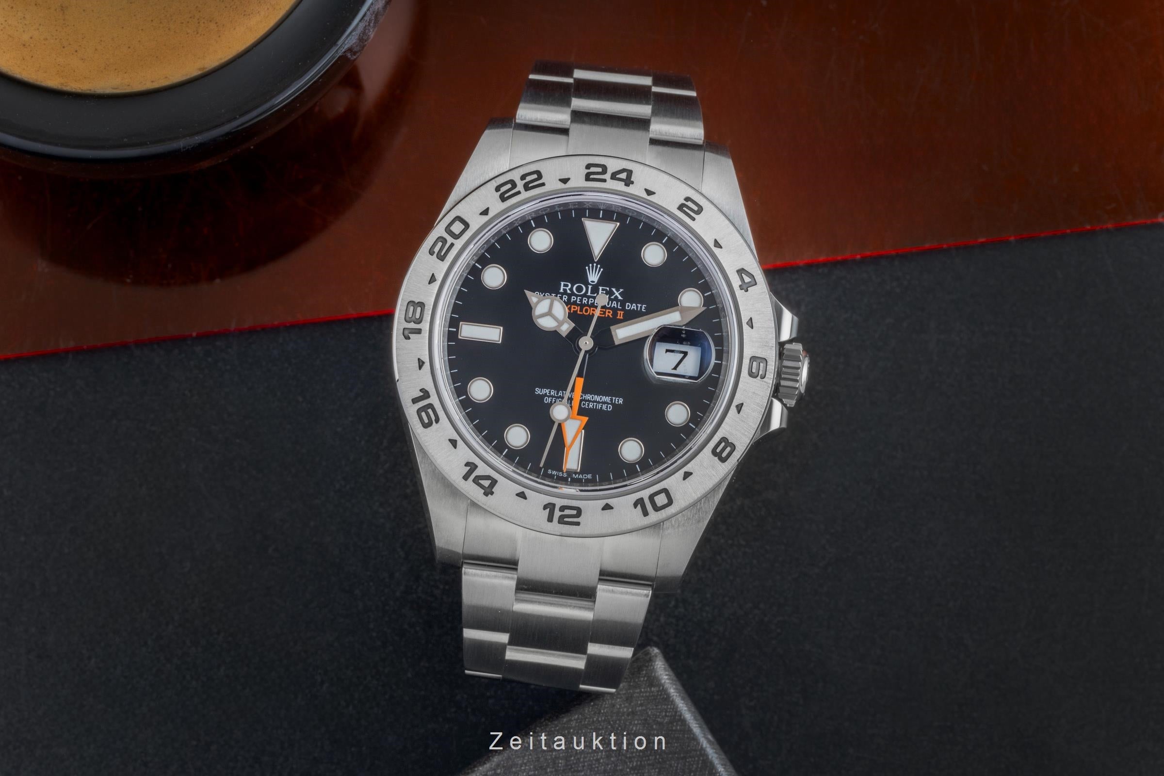 Rolex Explorer II steel automatic men's watch 216570  [2506008]