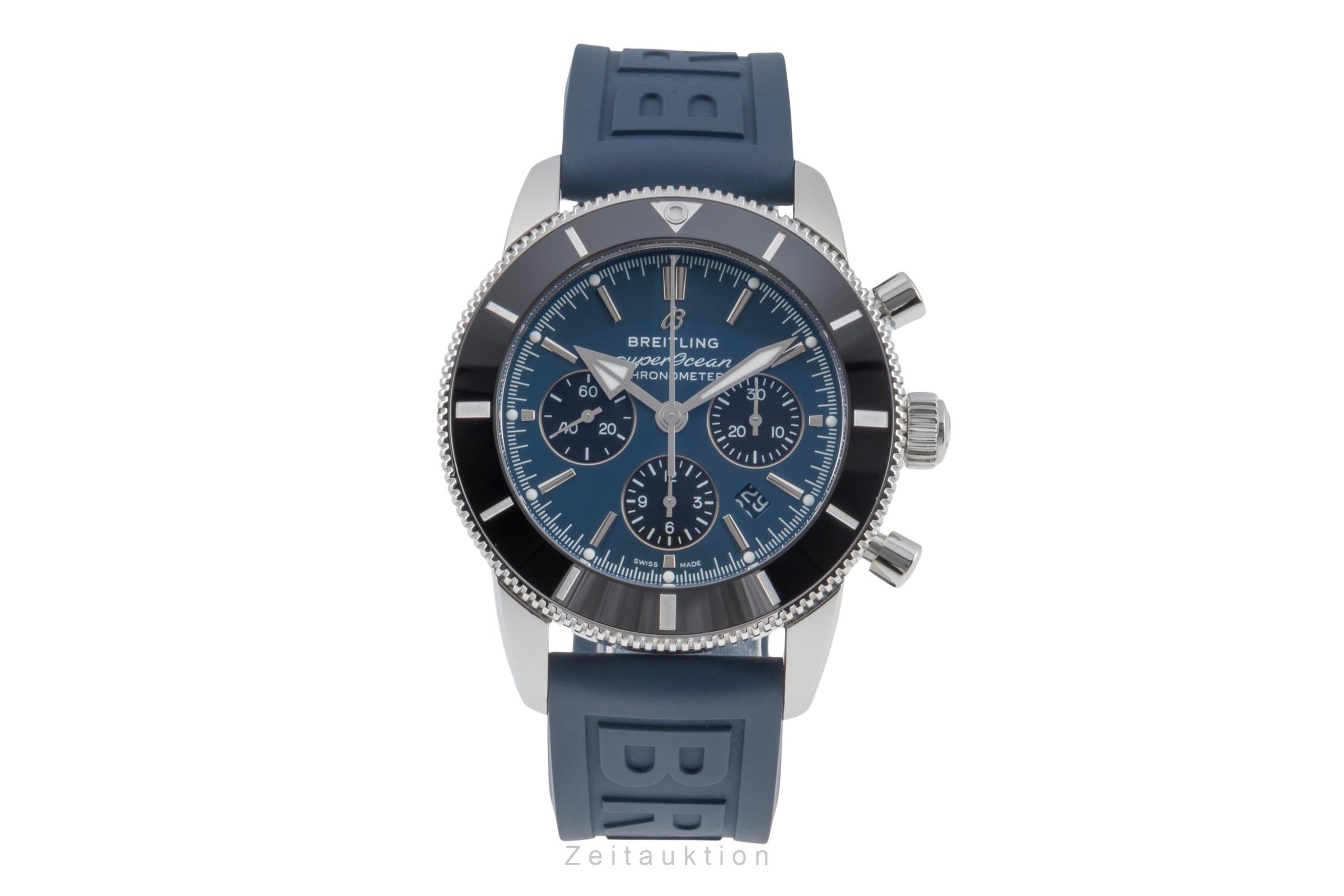 Breitling Superocean Chronograph cronógrafo acero automático reloj para caballeros AB0162121C1S1 LP: 9100EUR  [2506009]
