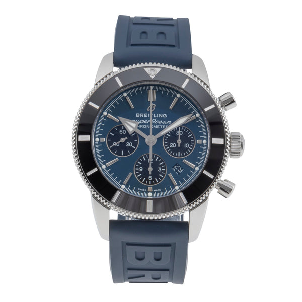 Breitling Superocean Chronograph cronógrafo acero automático reloj para caballeros AB0162121C1S1 LP: 9100EUR  [2506009]