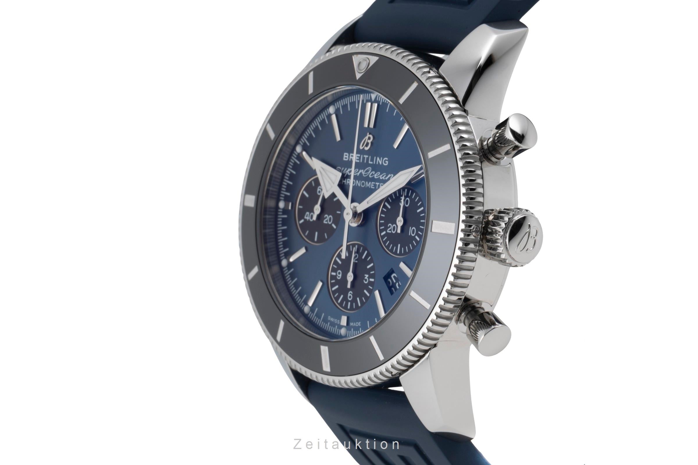Breitling Superocean Chronograph cronógrafo acero automático reloj para caballeros AB0162121C1S1 LP: 9100EUR  [2506009]