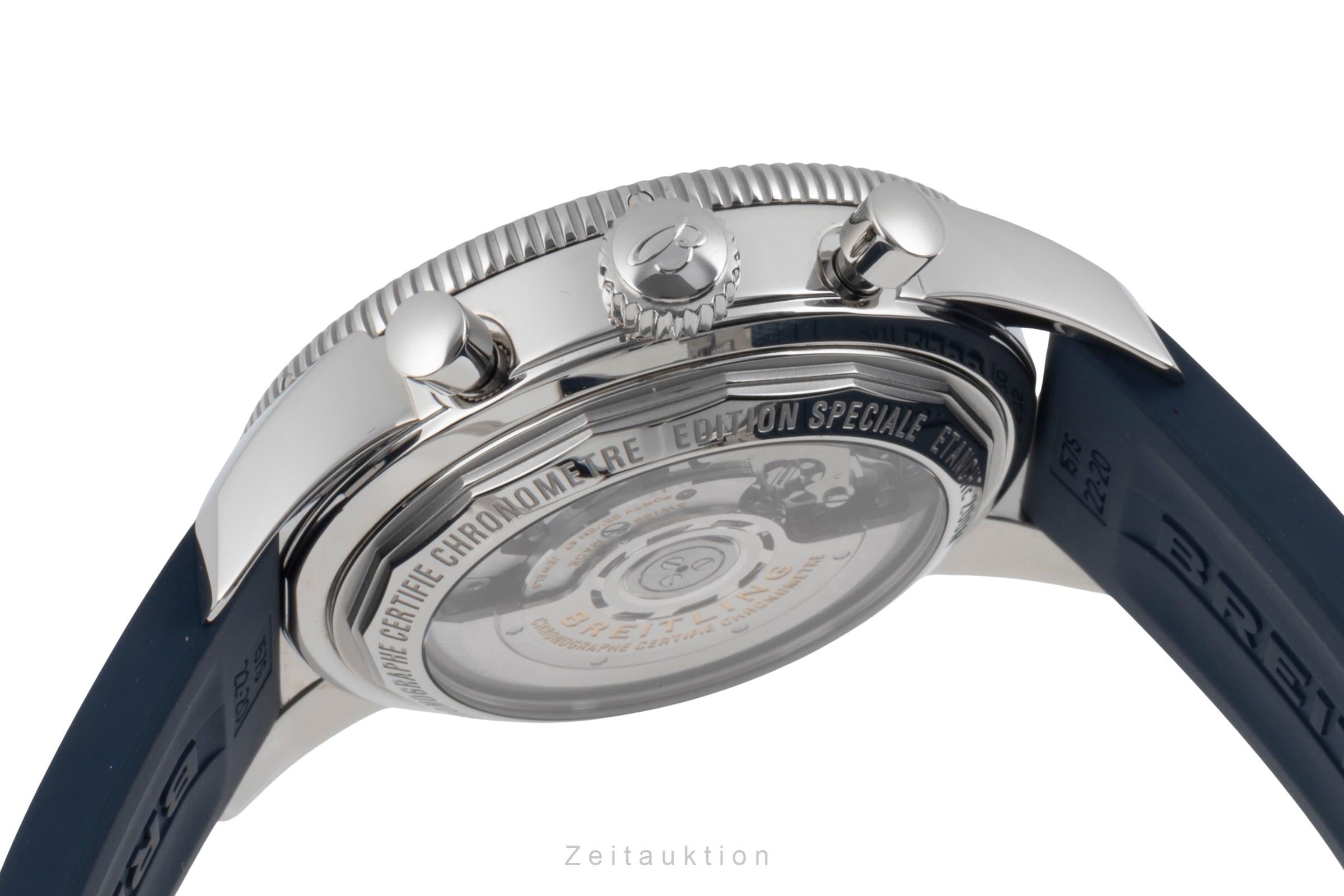 Breitling Superocean Chronograph cronógrafo acero automático reloj para caballeros AB0162121C1S1 LP: 9100EUR  [2506009]