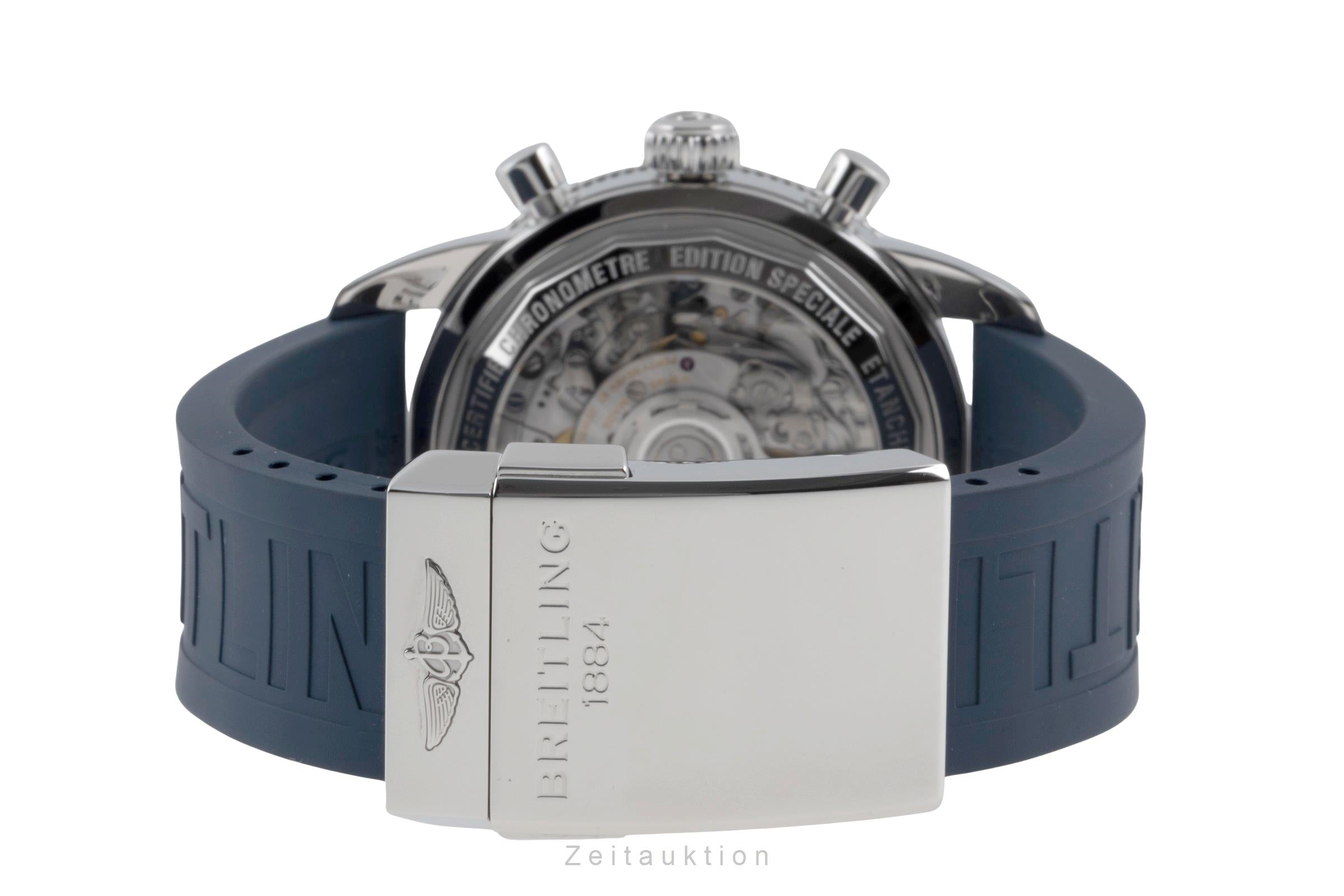 Breitling Superocean Chronograph cronógrafo acero automático reloj para caballeros AB0162121C1S1 LP: 9100EUR  [2506009]