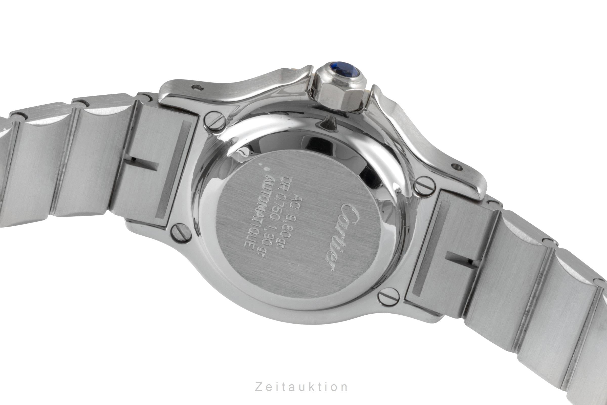 Cartier Santos acier / or  automatique montre pour femmes 0907  [2506010]