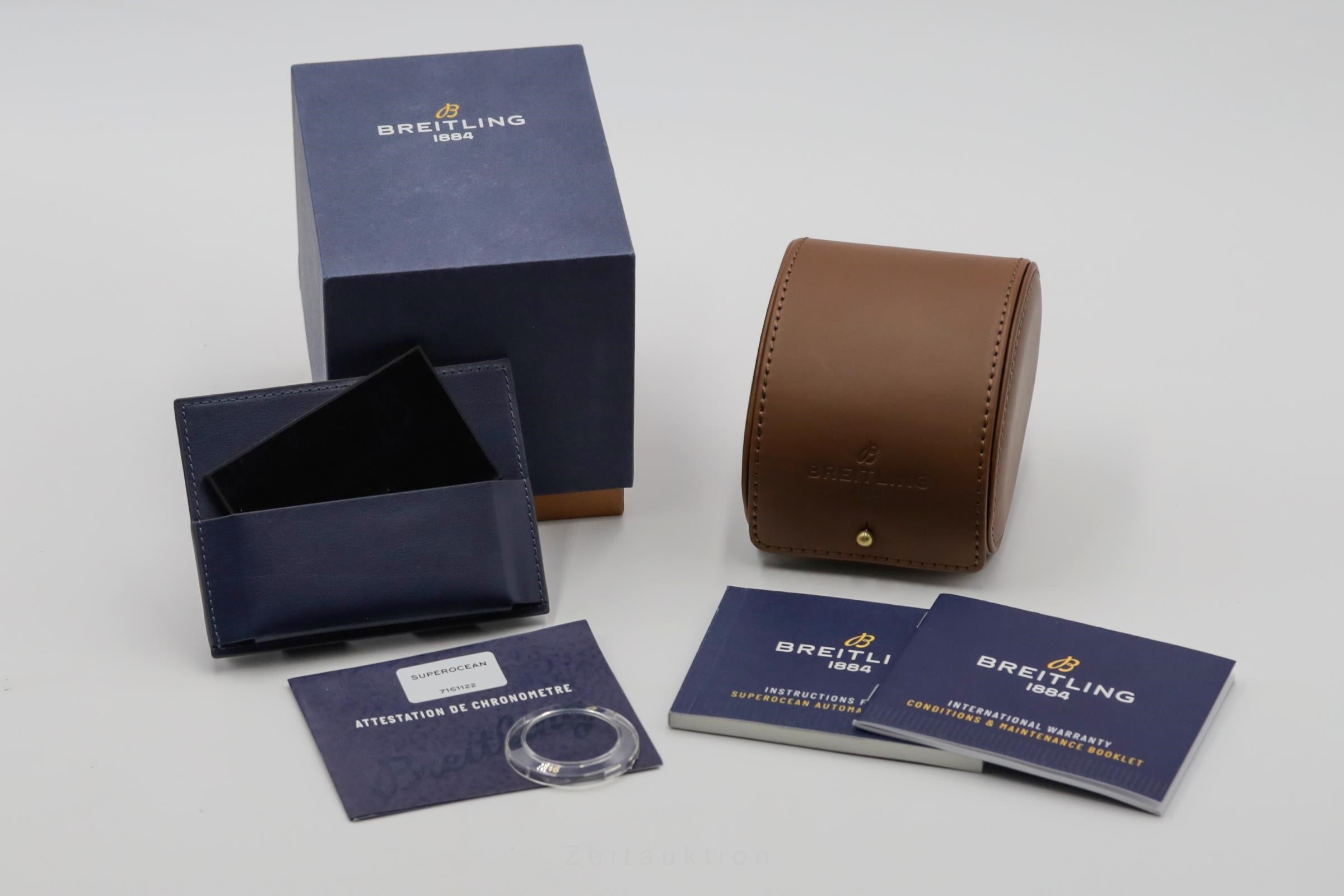 Breitling Superocean acier automatique montre pour hommes A17366D81A1A1  [2506013]