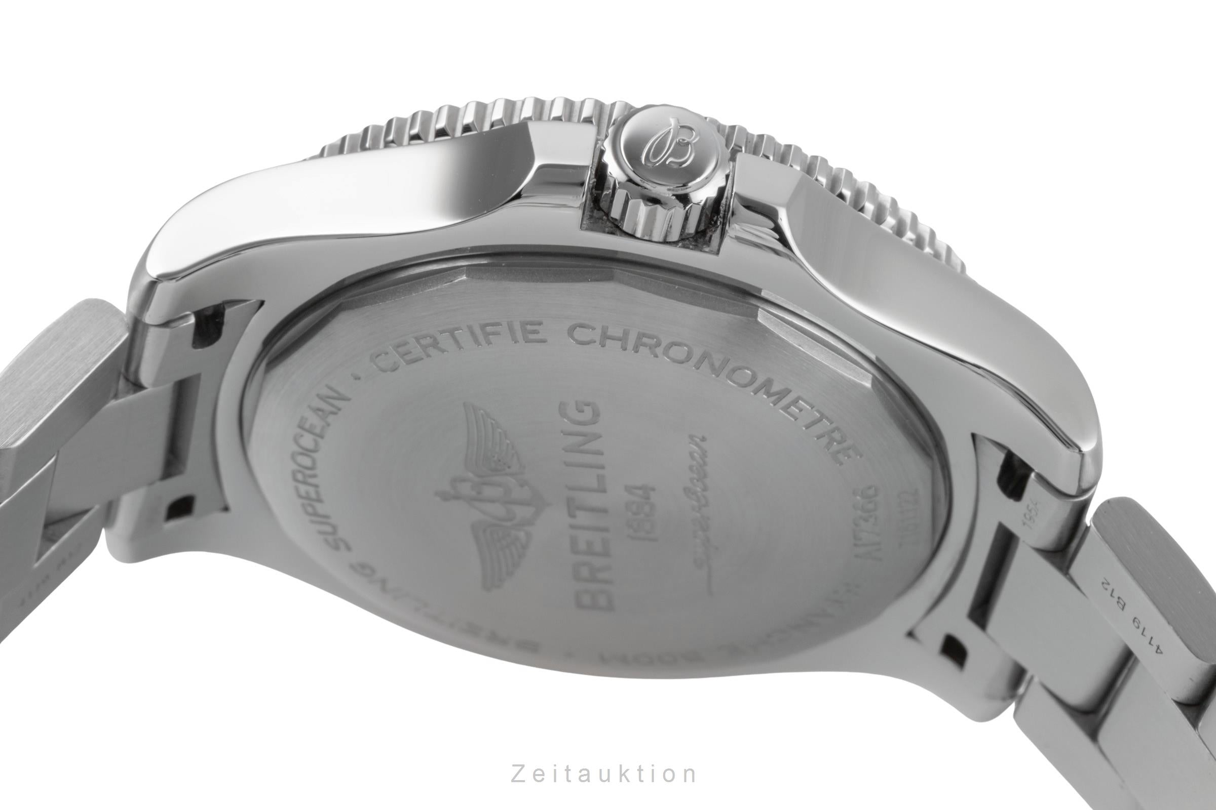 Breitling Superocean acier automatique montre pour hommes A17366D81A1A1  [2506013]