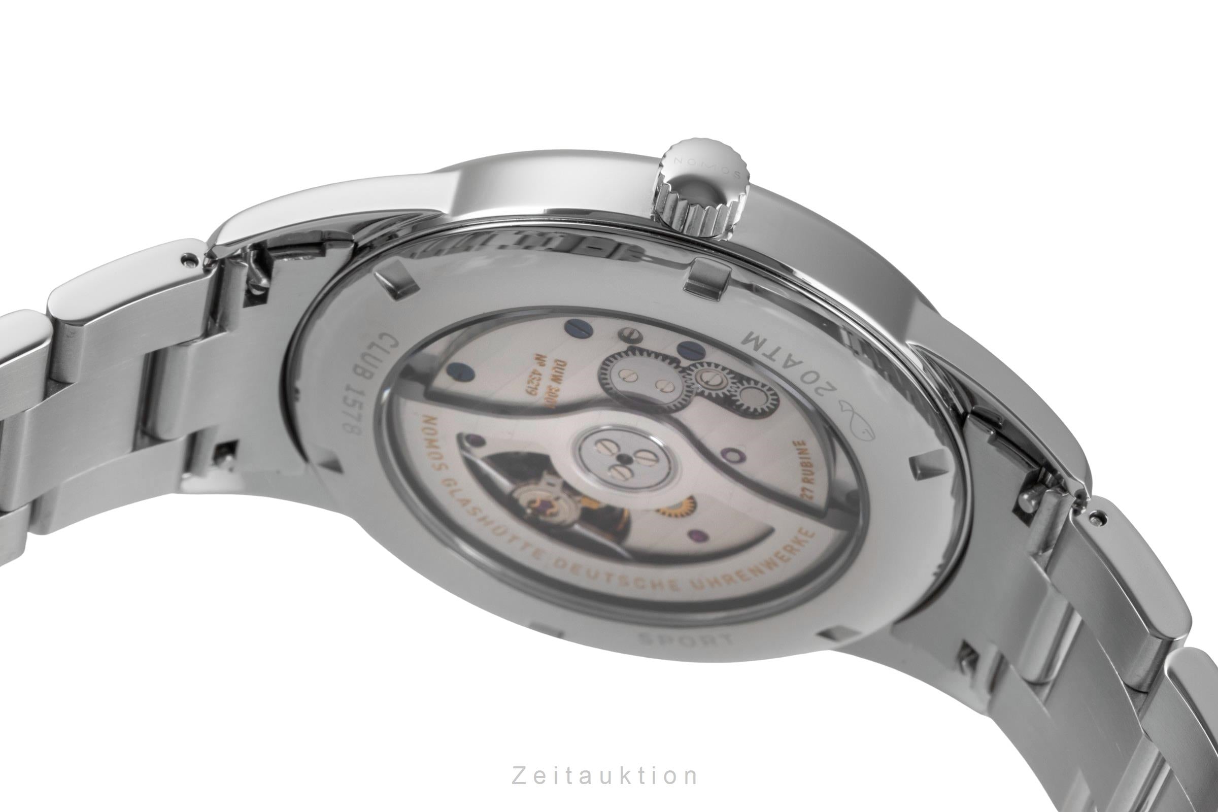 Nomos Club acero automático reloj para caballeros 764  [2506014]