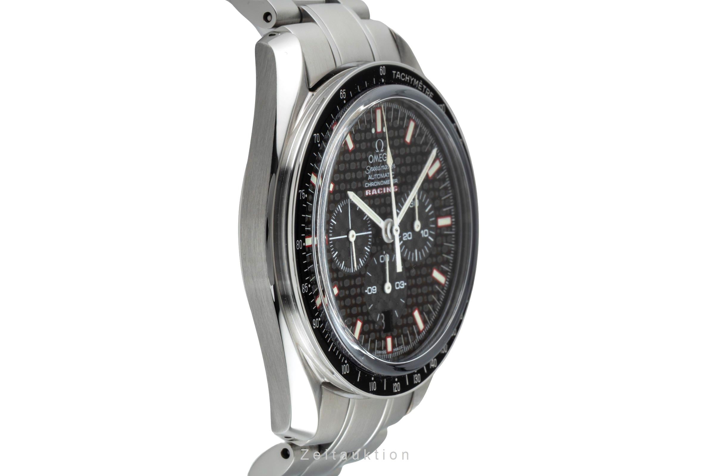 Omega Speedmaster Racing Chronograph Stahl Ref. 3552.59.00 B&P 2005 [2506018]