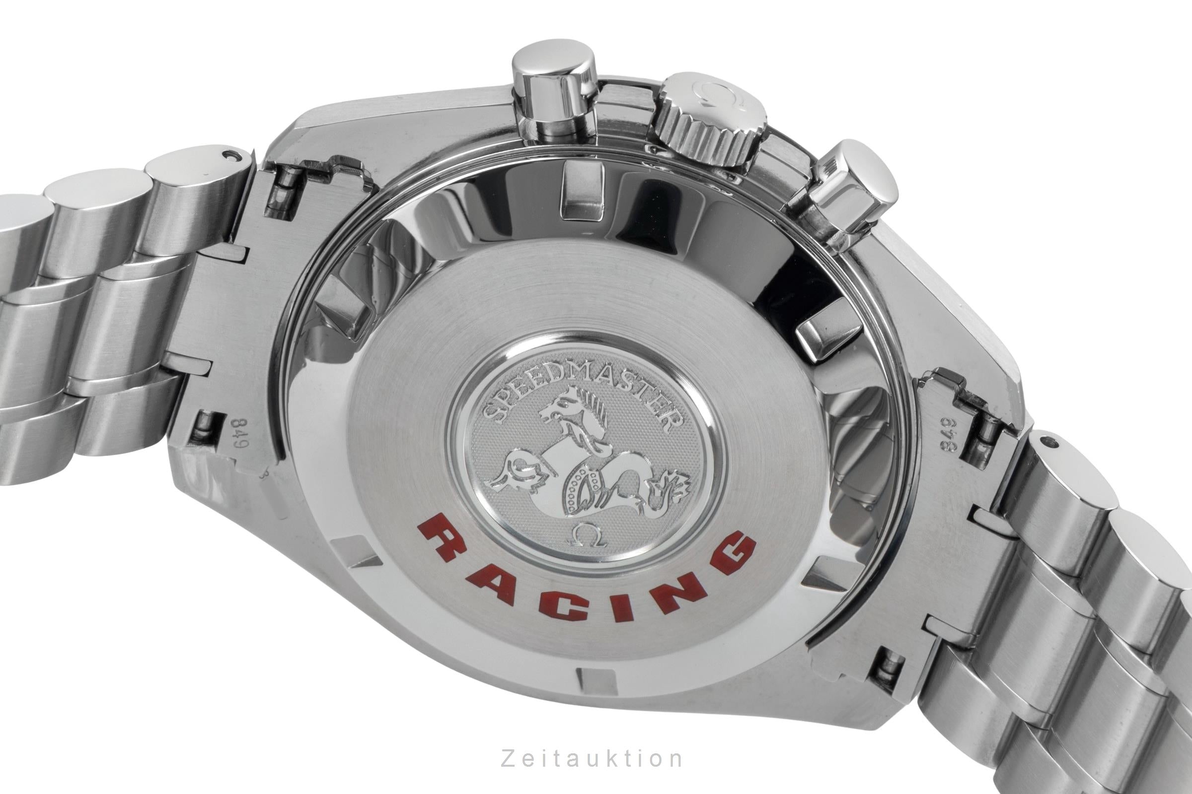 Omega Speedmaster Racing Chronograph Stahl Ref. 3552.59.00 B&P 2005 [2506018]