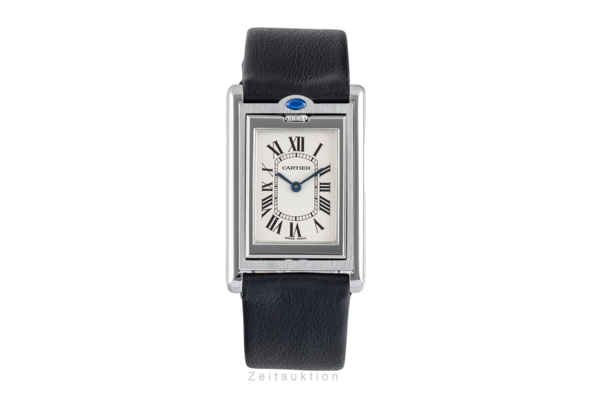 Cartier Basculante acero cuarzo unisex W1011258  [2506025]
