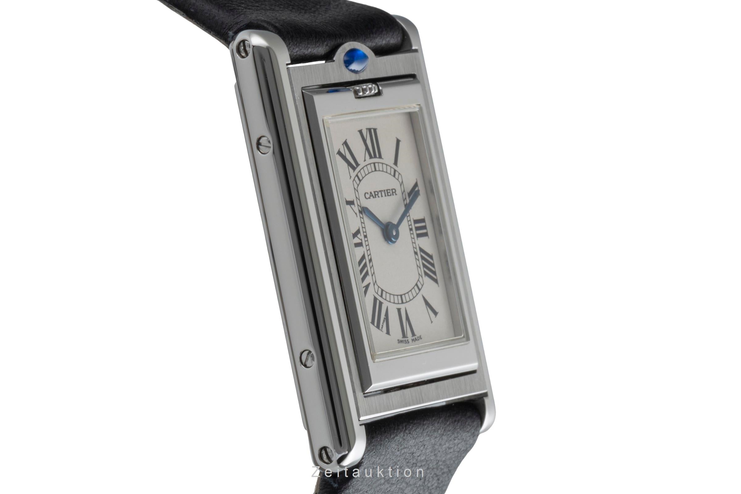 Cartier Basculante acero cuarzo unisex W1011258  [2506025]