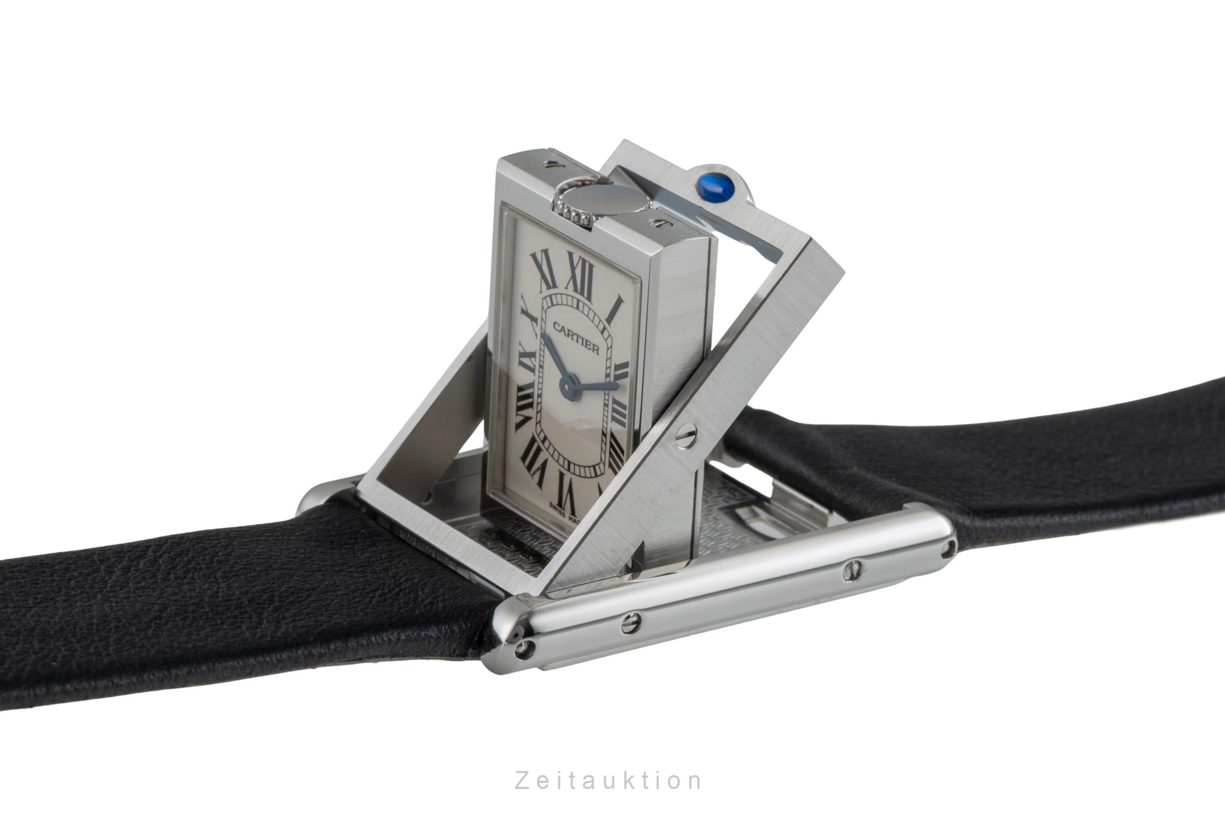 Cartier Basculante acero cuarzo unisex W1011258  [2506025]