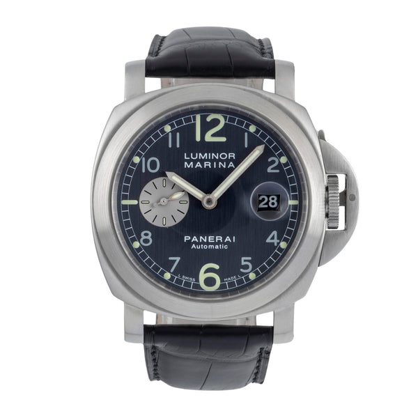 Panerai Luminor Marina Edelstahl Automatik Herrenuhr Ref. PAM00086 Papiere 2001 [2506026]