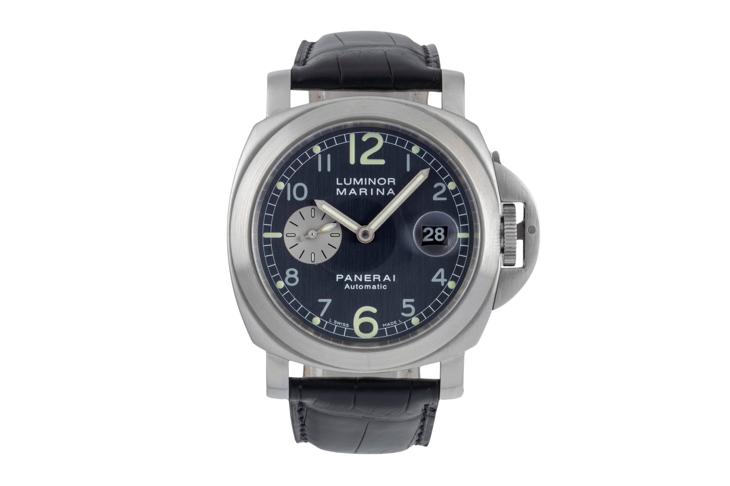 Panerai Luminor Marina steel automatic men's watch PAM00086 LP: 8900EUR  [2506026]