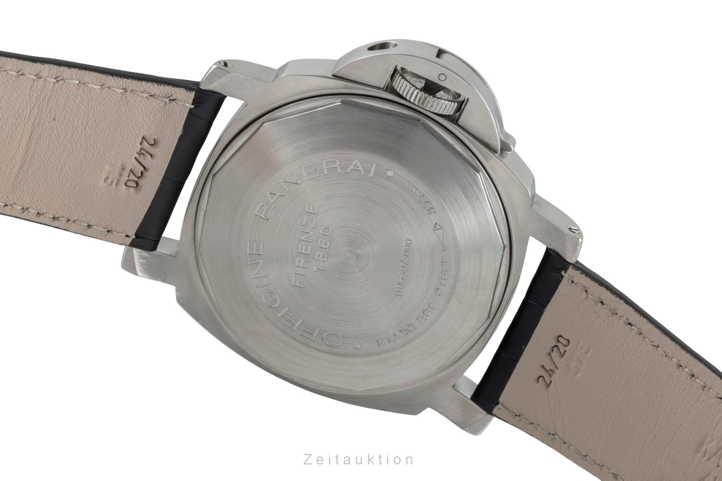 Panerai Luminor Marina Edelstahl Automatik Herrenuhr Ref. PAM00086 Papiere 2001 [2506026]