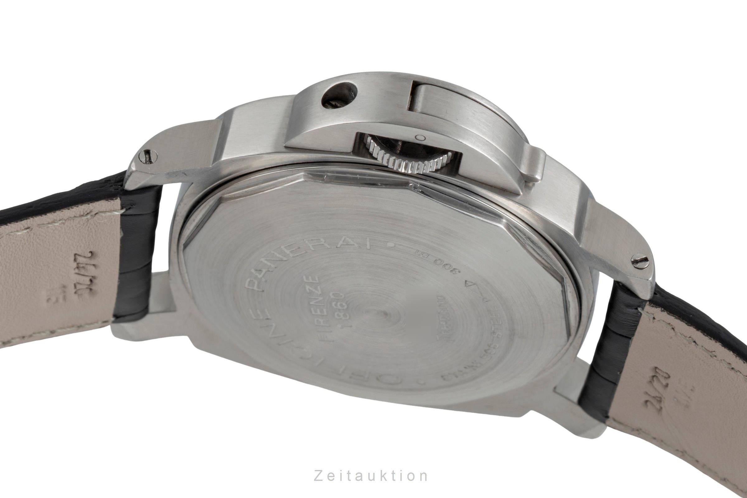 Panerai Luminor Marina Edelstahl Automatik Herrenuhr Ref. PAM00086 Papiere 2001 [2506026]